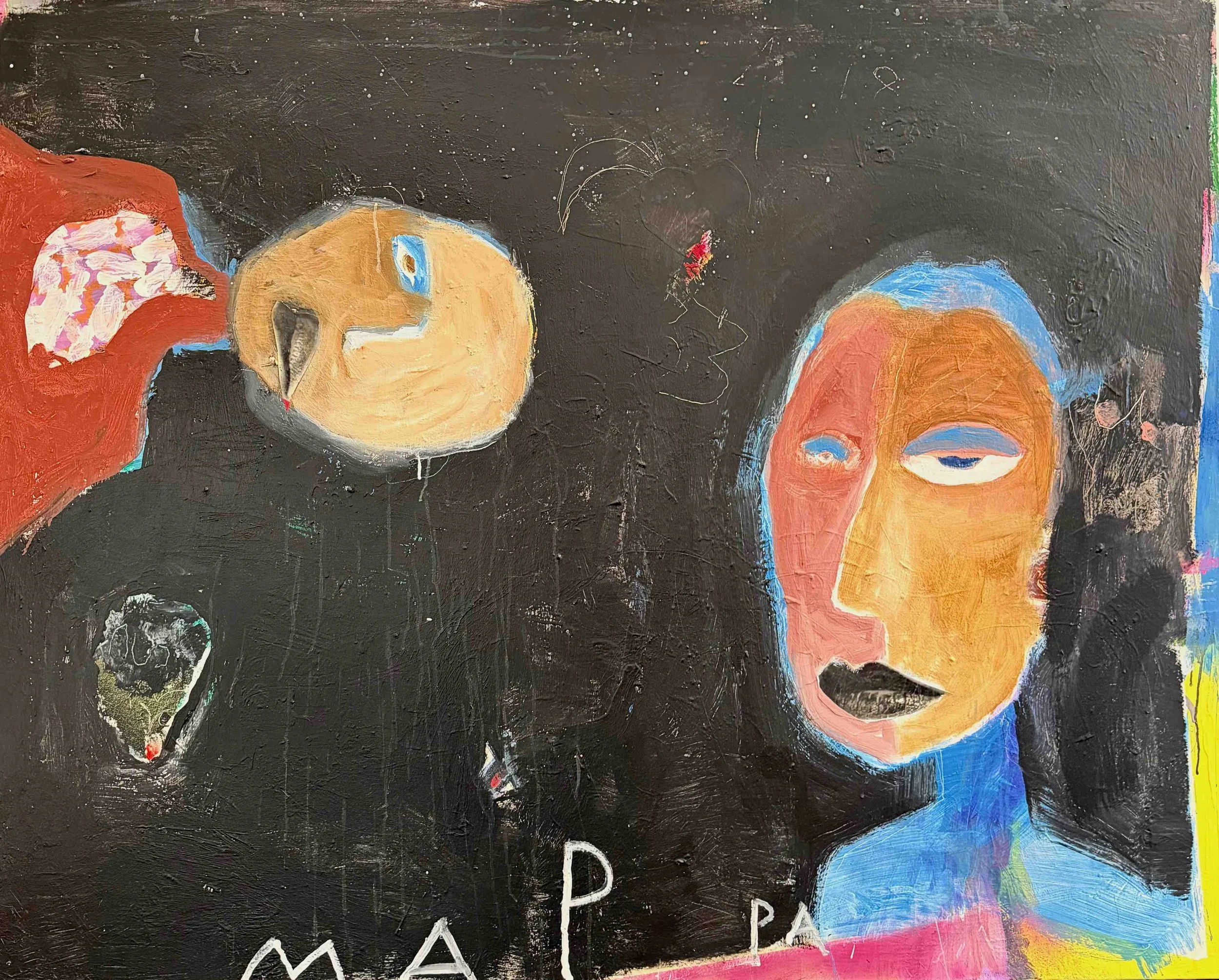 Harold David | Quarter Moon And Blue Eye Shadow