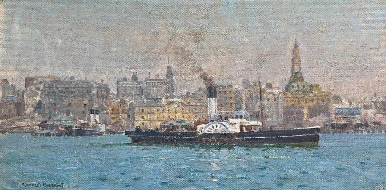 Charles Bryant | Paddle Steamer, Circular Quay c 1900