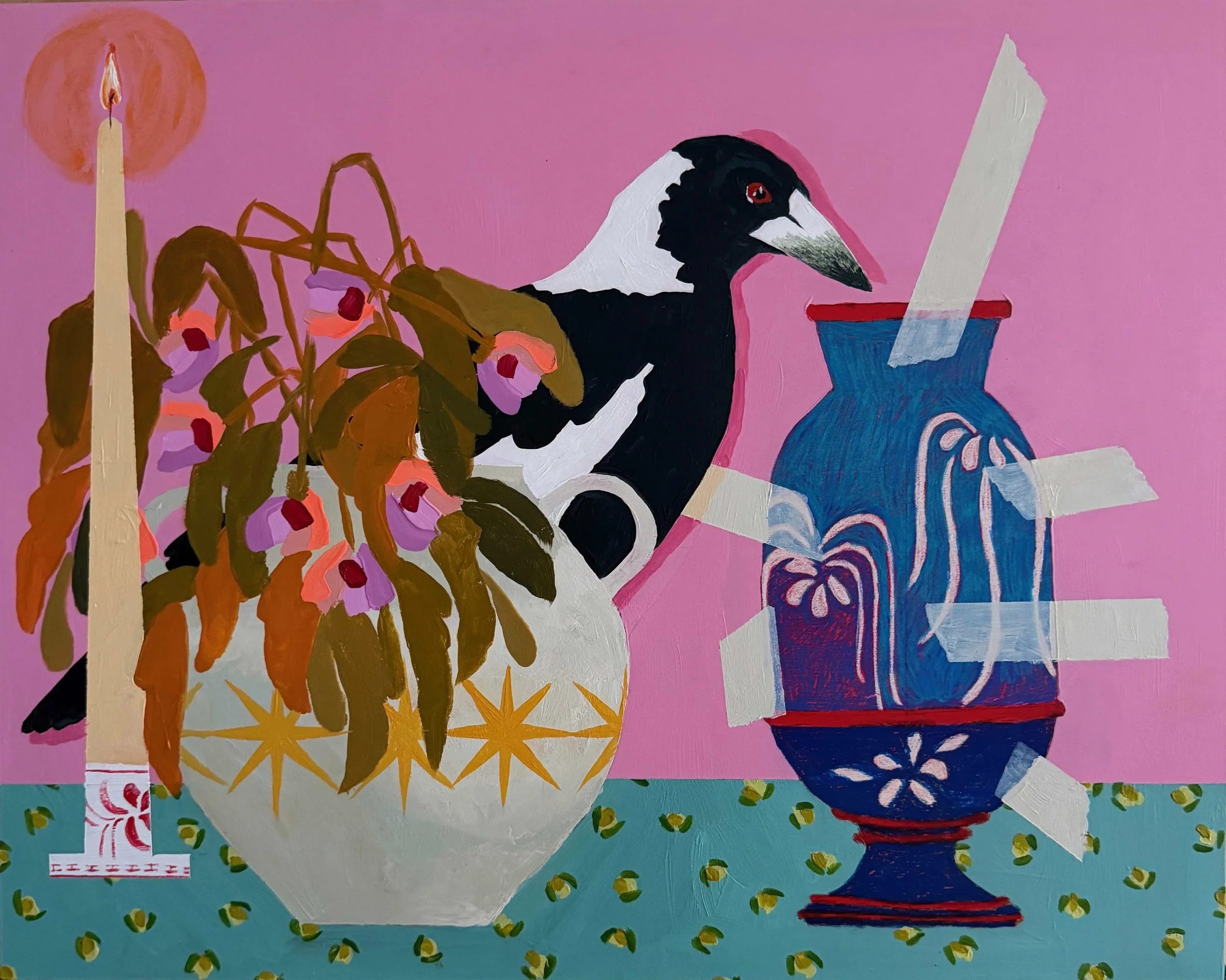 Marianne Le Cheaf | Fixed With Whatever Was Left in the Drawer | SOLD