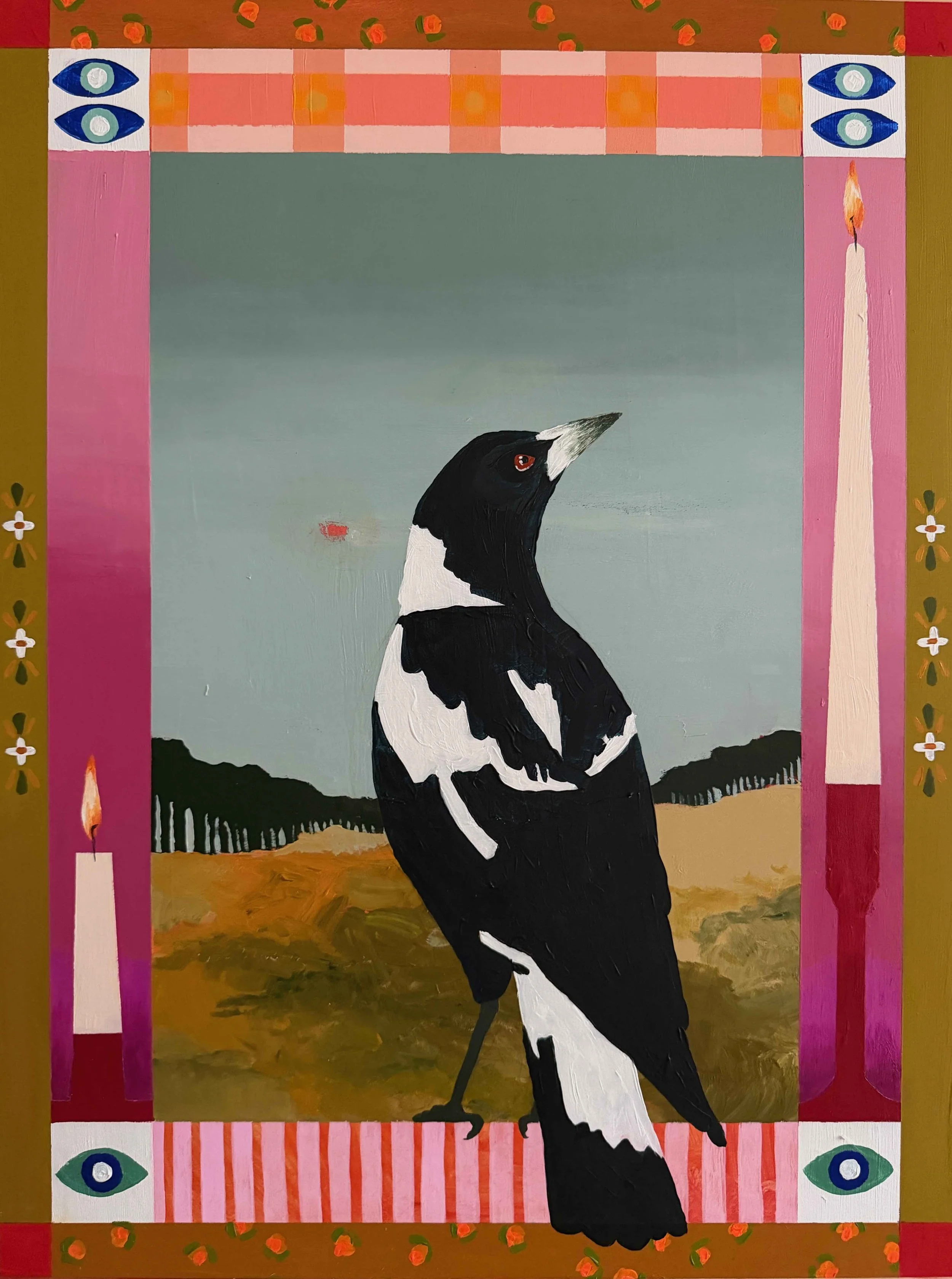Marianne Le Cheaf | The Witness at the Fence Line | SOLD