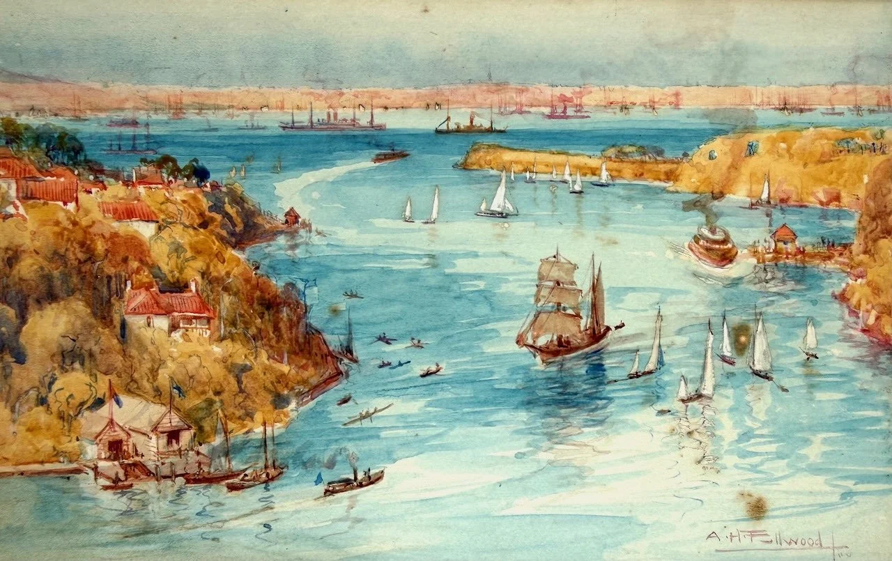 Albert Henry Fullwood | Mosman Bay c 1905