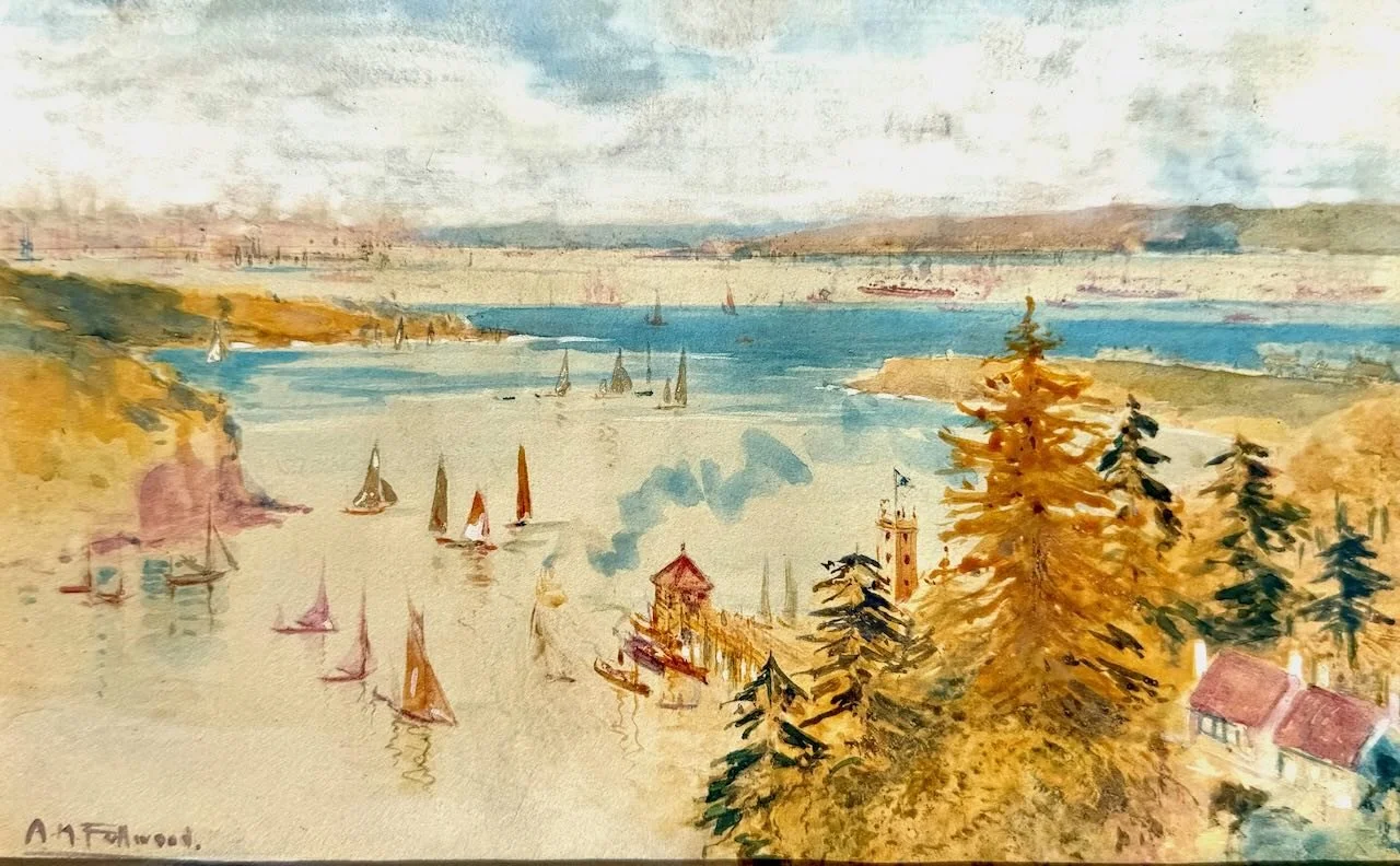 Albert Henry Fullwood | Watsons Bay, Sydney Harbour  c 1905 