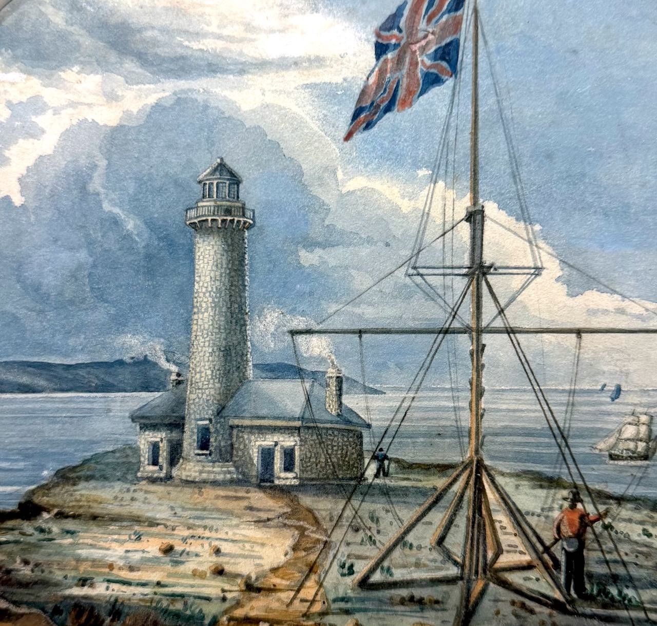 Mary Ann Friend | George Town Light House c1833