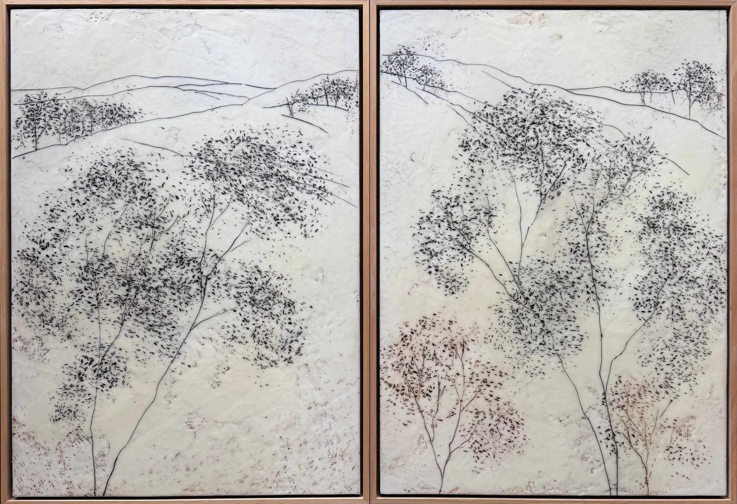 Kathryn Hope | Blue Mts Escape Diptych