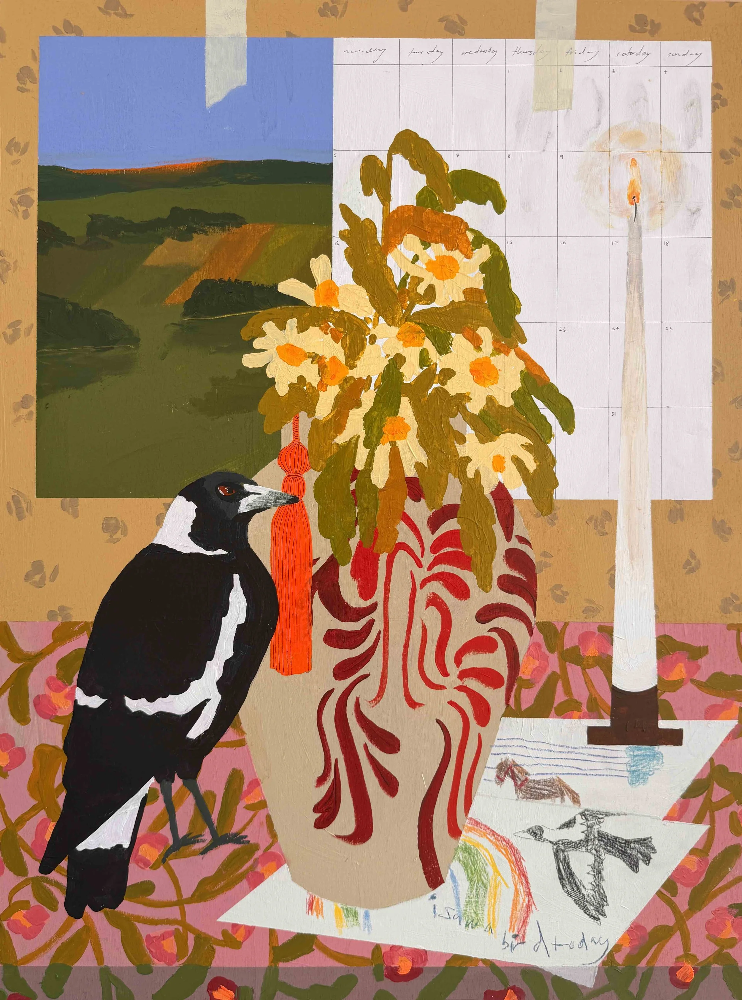 Marianne Le Cheaf | Measured Hours and Fading Flowers | SOLD