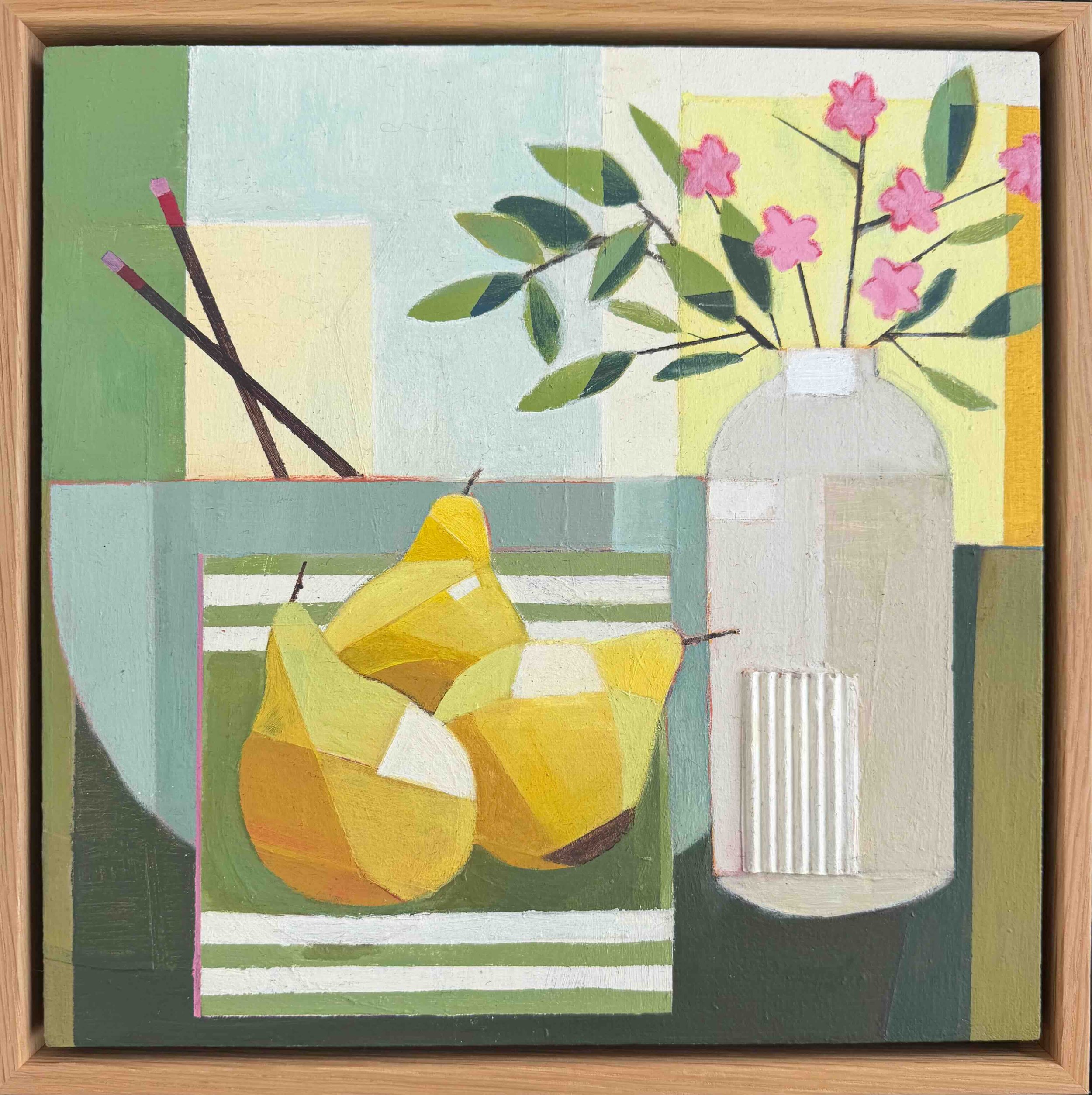 Bethany Macdonald Tucker | Three Pears and Blossoms