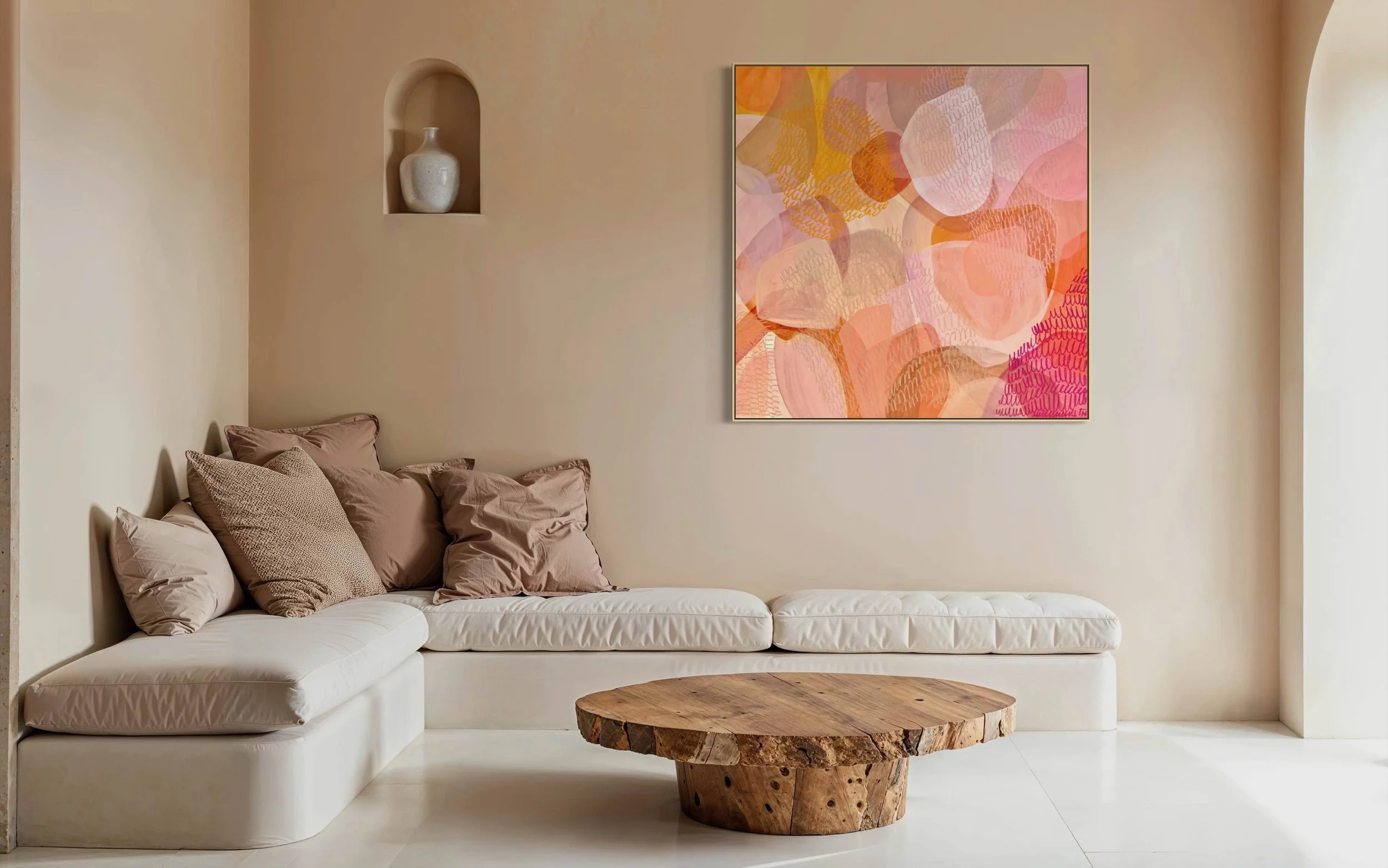 Nastia Gladushchenko | Time Waits For No One | SOLD