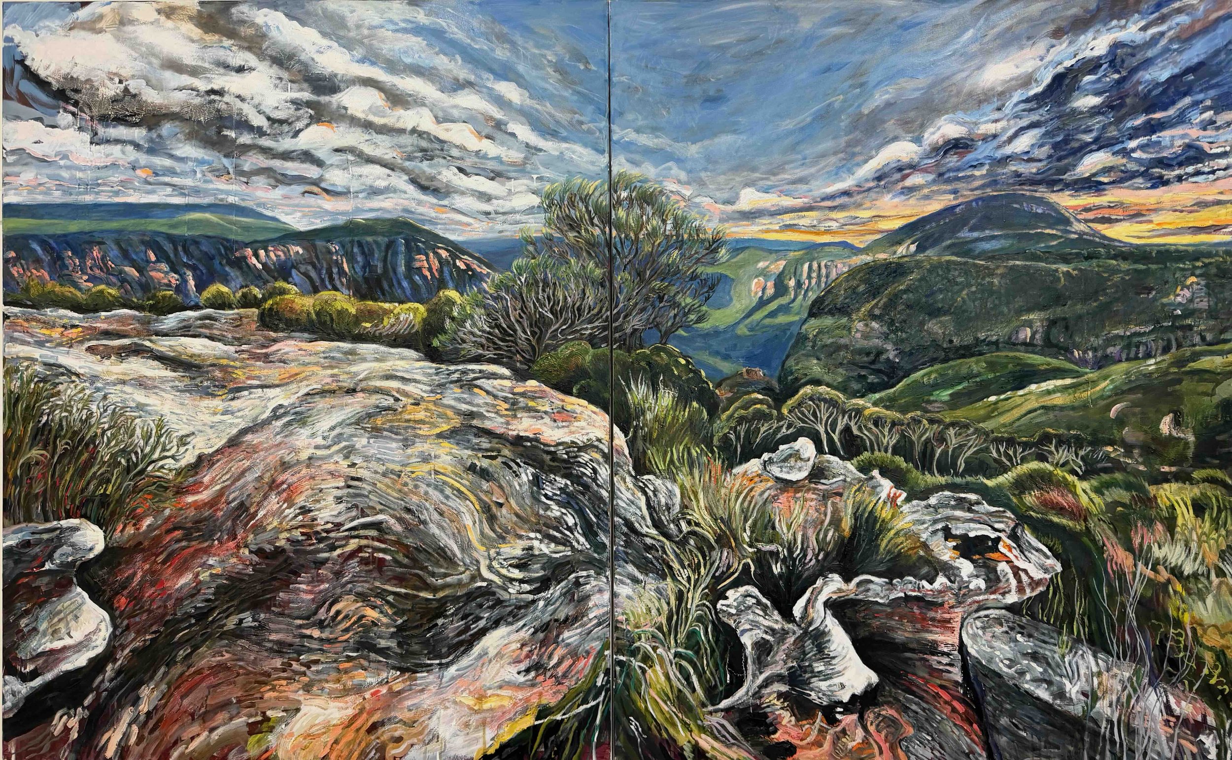 Rachel Hannan | Picnic at Lockley Pylon | SOLD