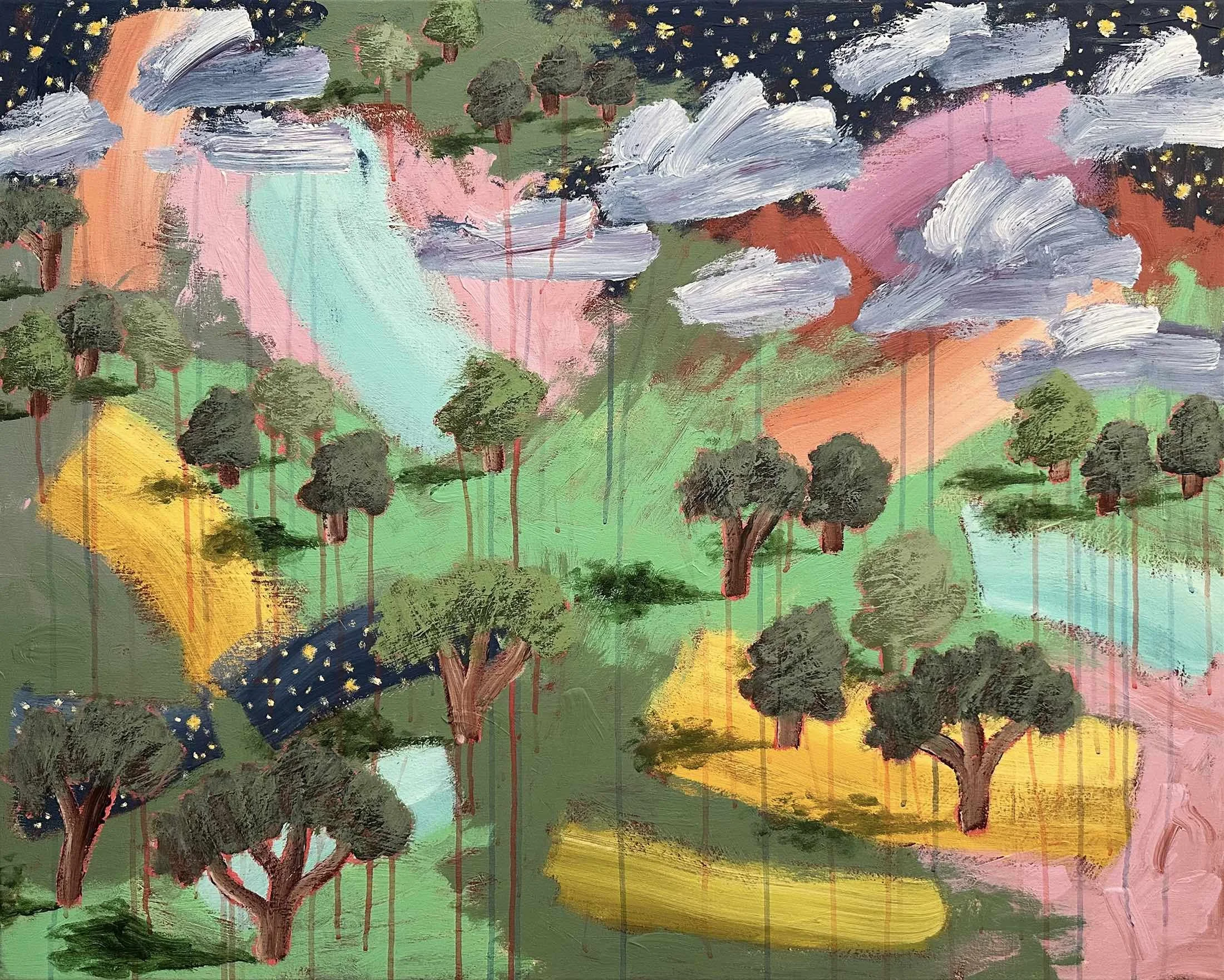 James Lai Starry Night Over Hartley Valley — Day Gallery