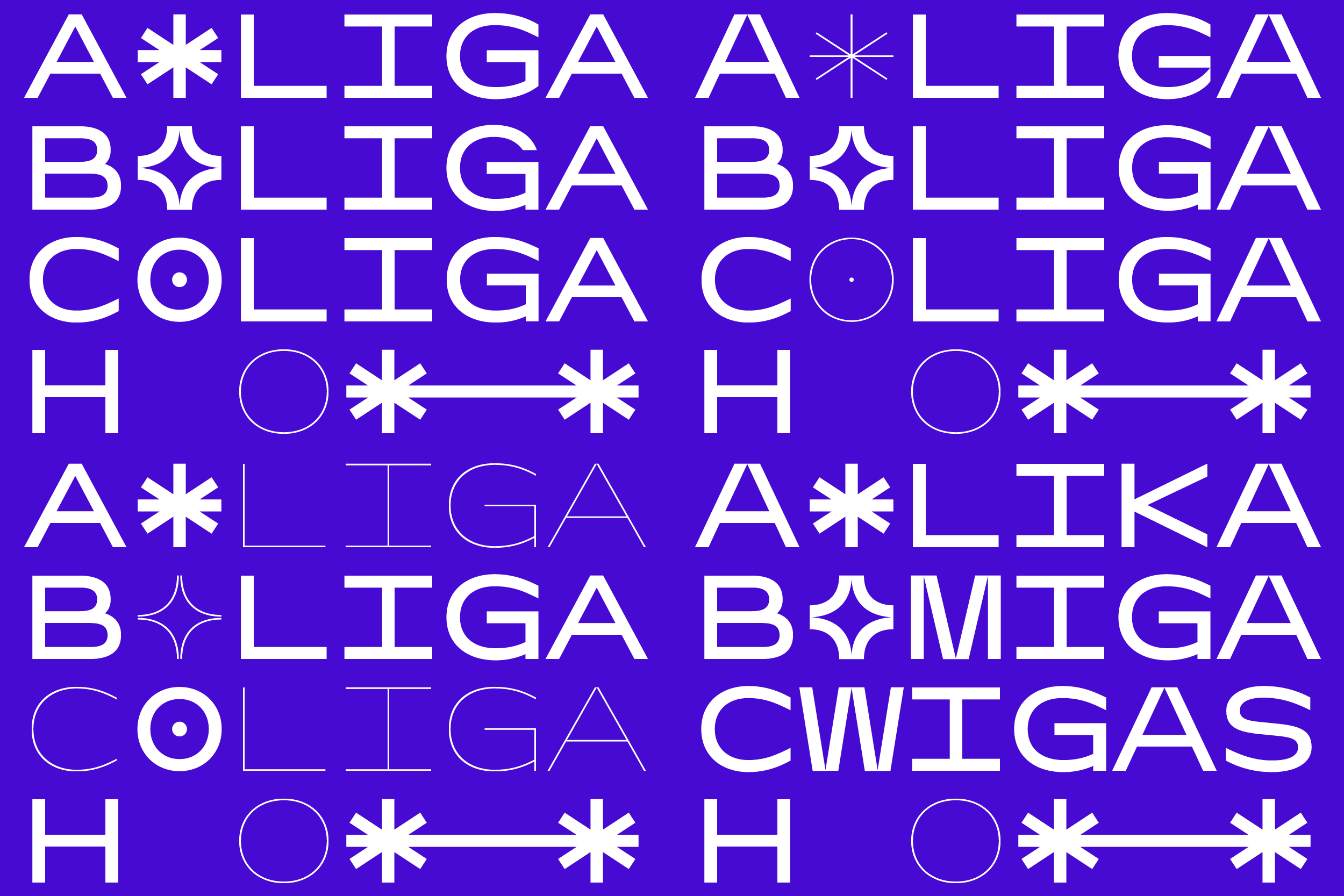 »A custom font is always a balance of identity and functionality. Concepts and details can be too little or too much from letter to word to text. Will it show in all headlines, do all words express the same, carry the identity or is in only implemen