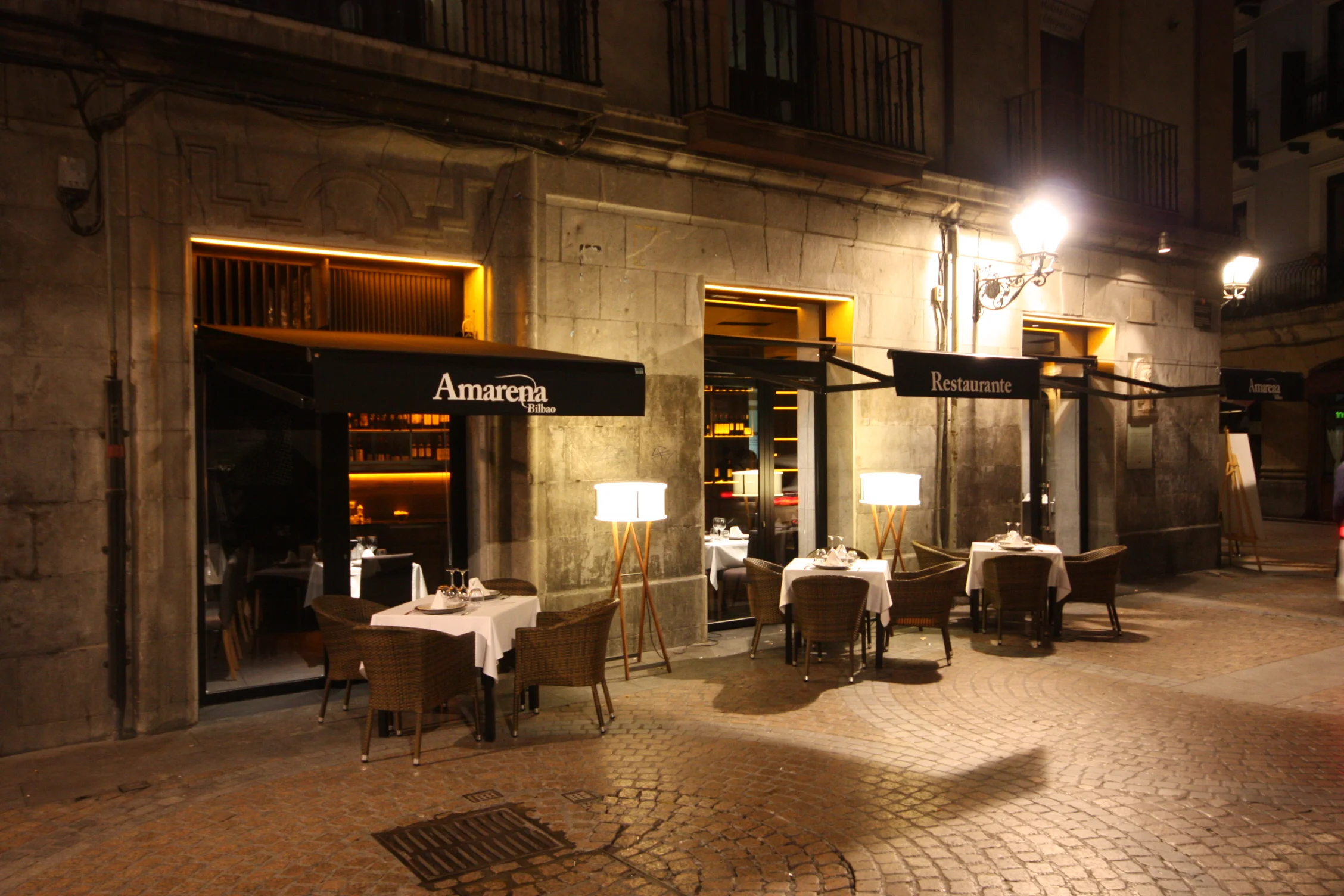  Amarena: proyecto de interiorismo comercial o de reforma de restaurante en Bilbao BIzkaia 