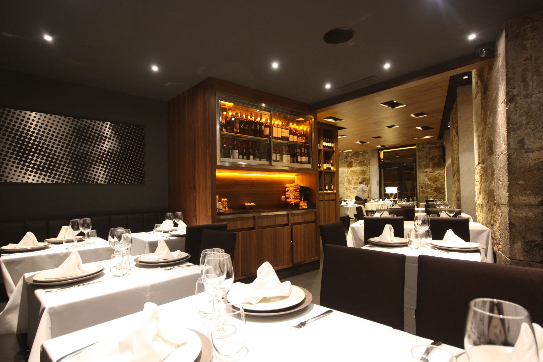  Amarena: proyecto de interiorismo comercial o de reforma de restaurante en Bilbao BIzkaia 