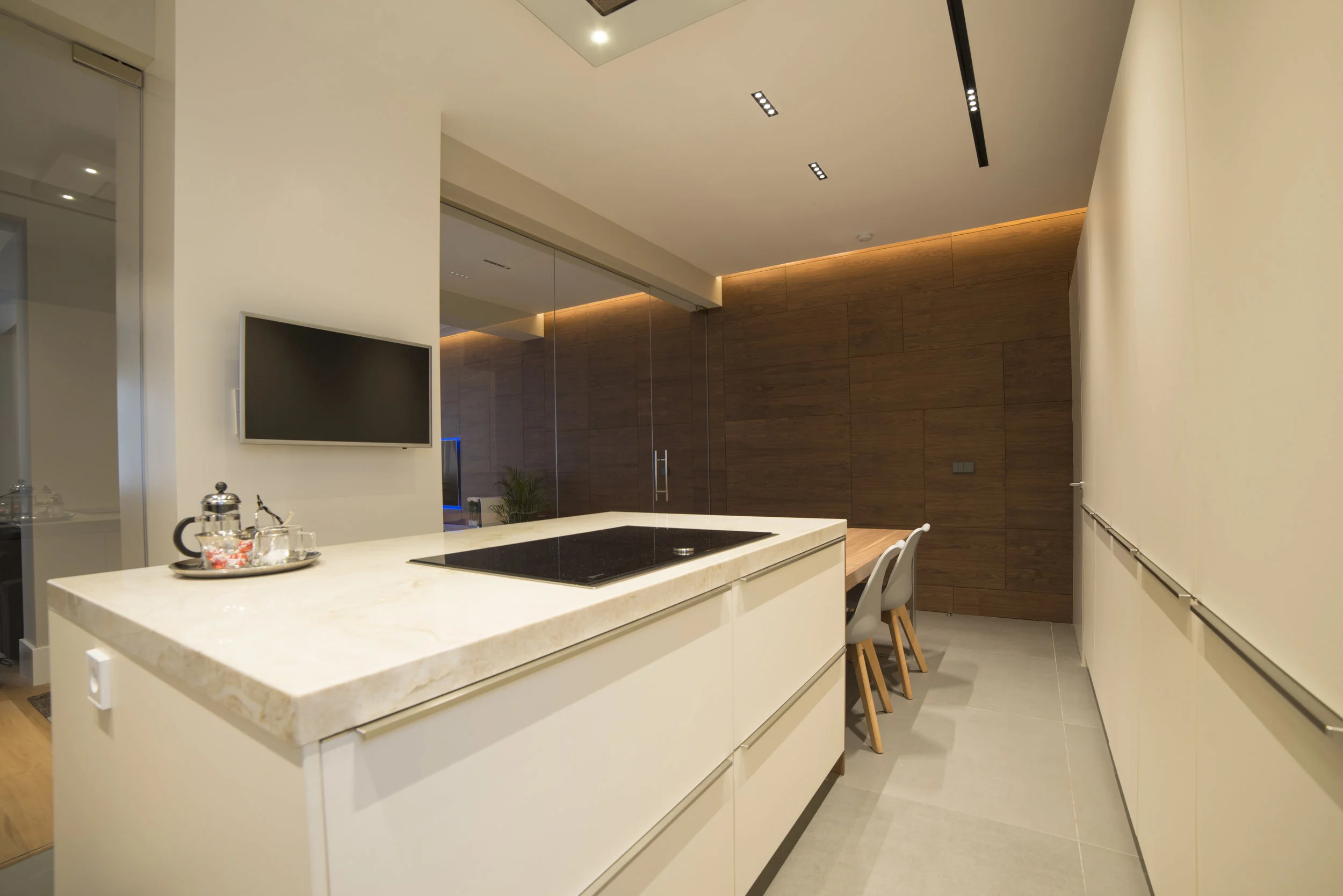  Máximo Aguirre: proyecto de interiorismo o de reformas de una vivienda en Bilbao Bizkaia  