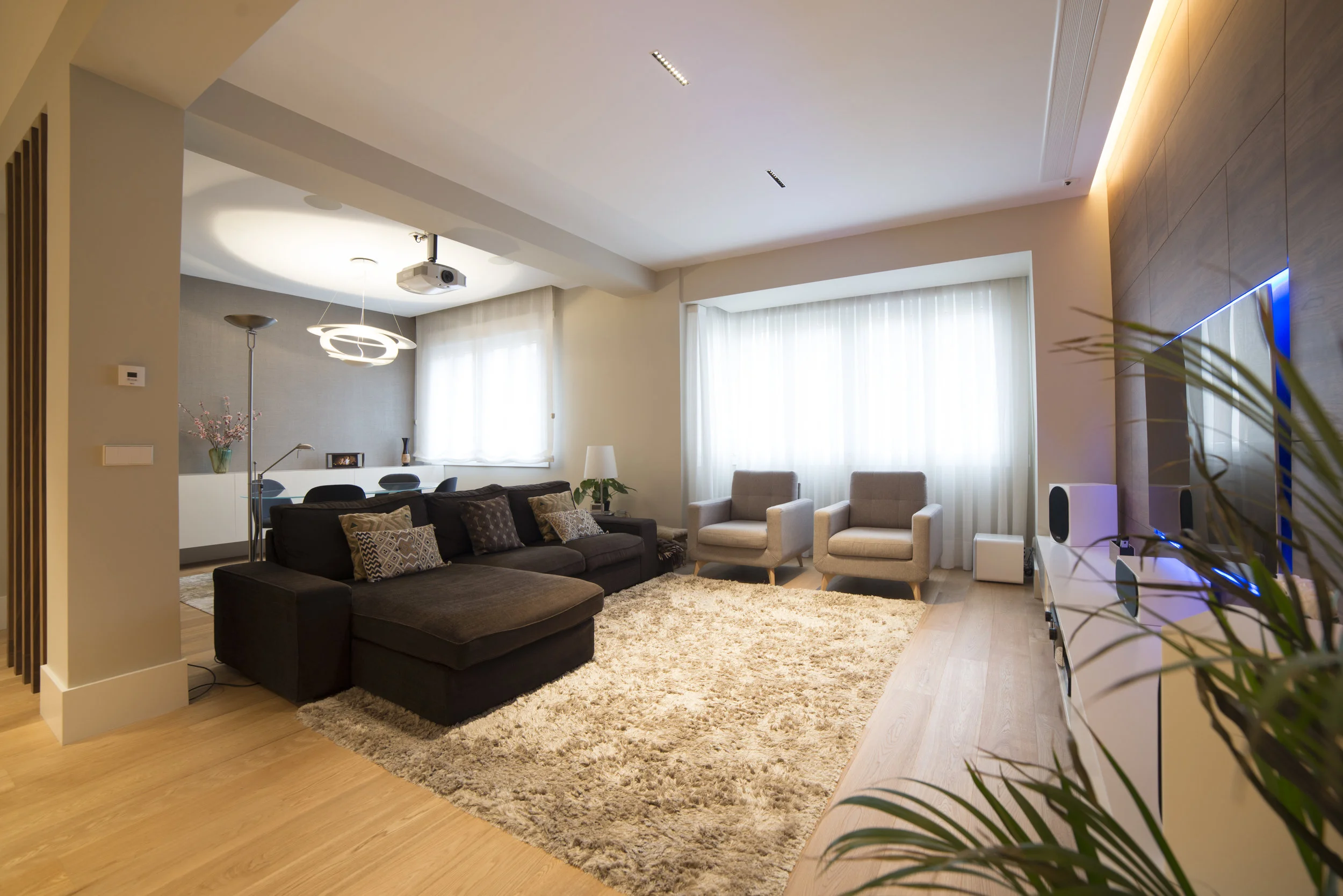  Máximo Aguirre: proyecto de interiorismo o de reformas de una vivienda en Bilbao Bizkaia  
