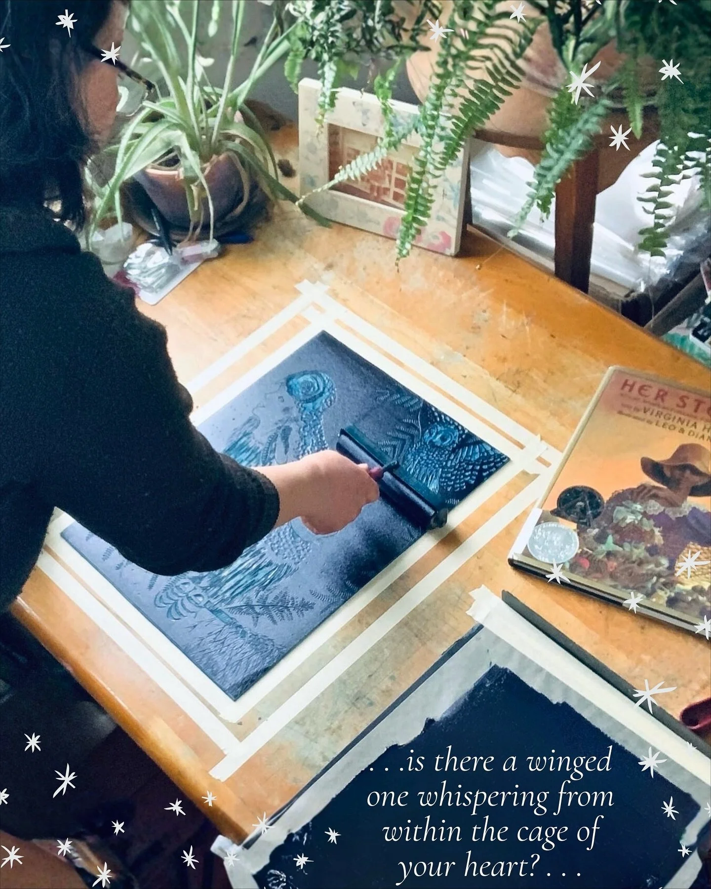 Is there a winged one whispering from the cage of your heart?
This age-old beloved African American folktale speaks of the Wild Self—the feathered spirit buried beneath aprons and obligations, too long silenced by polite smiles and the domesti