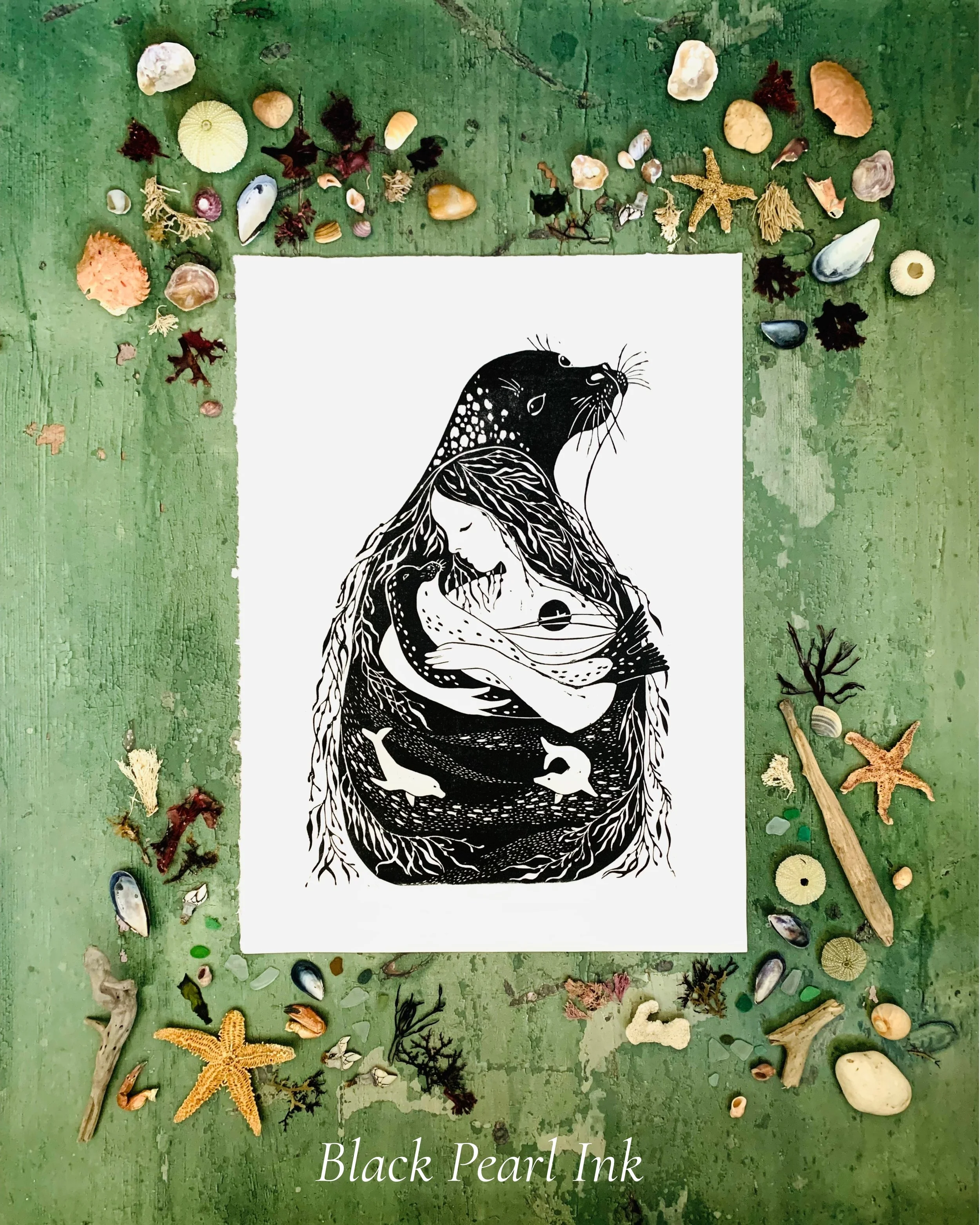 Selkie 12" x 17.5"