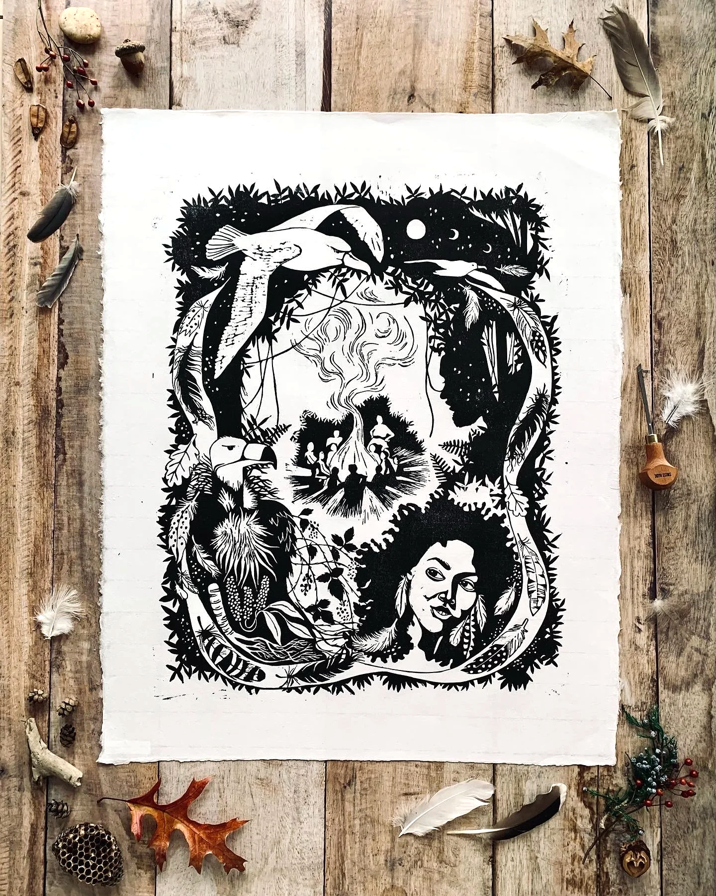 Handcrafted%2Blinocut%2Bprint%2Bon%2Bhosho%2Bpaper%2Binspired%2Bby%2BMagical%2BAdventures%2Bof%2BPretty%2BPearl%2Bchildrens%2Bstorybook.png