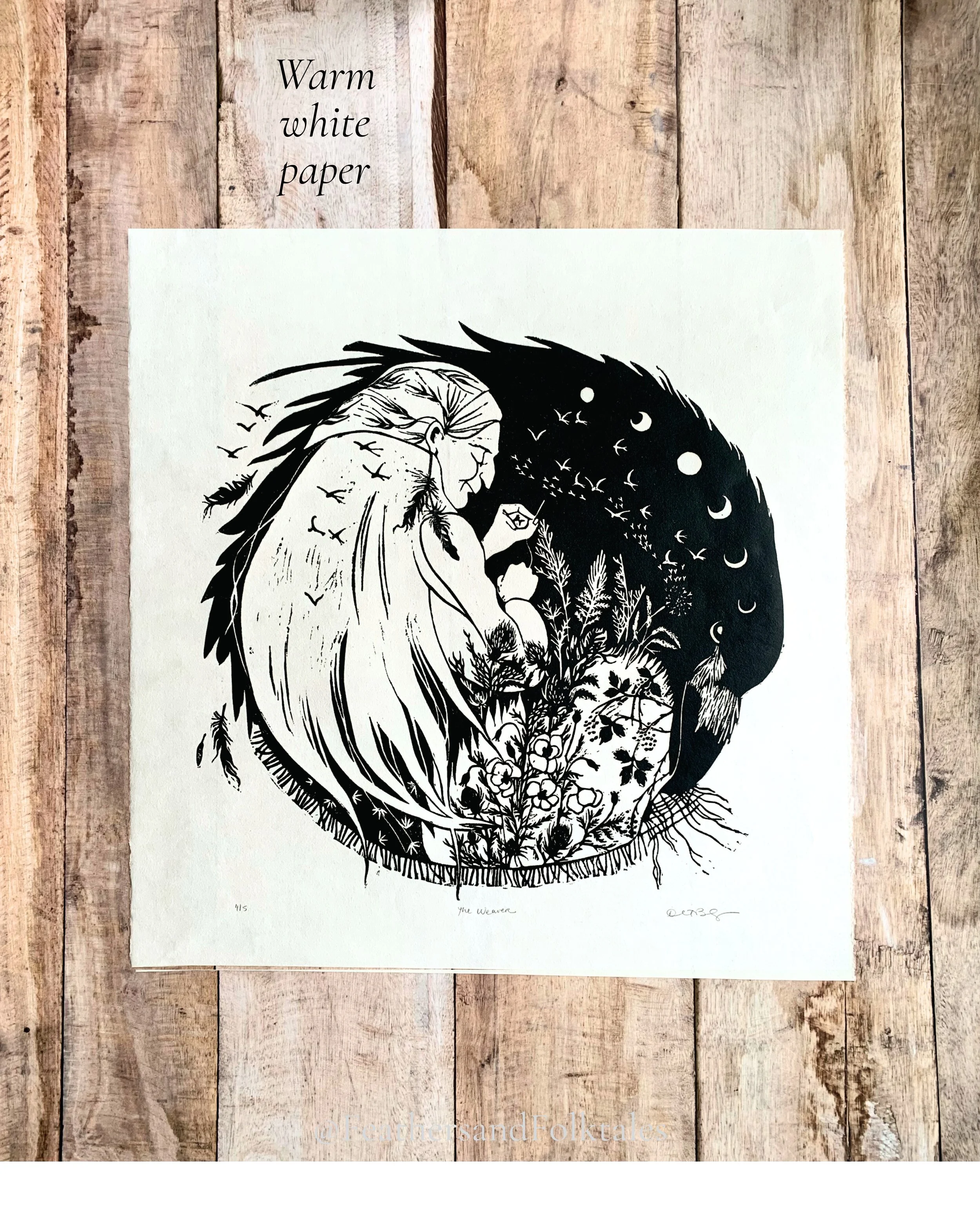 Weaver of the World linocut 15.jpg