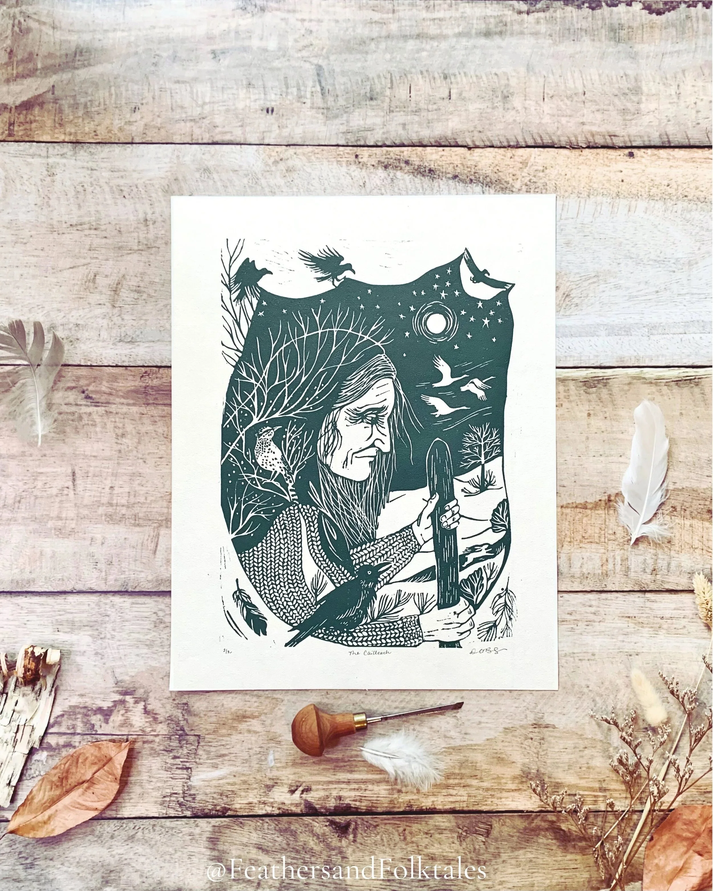 Cailleach Winter Goddess