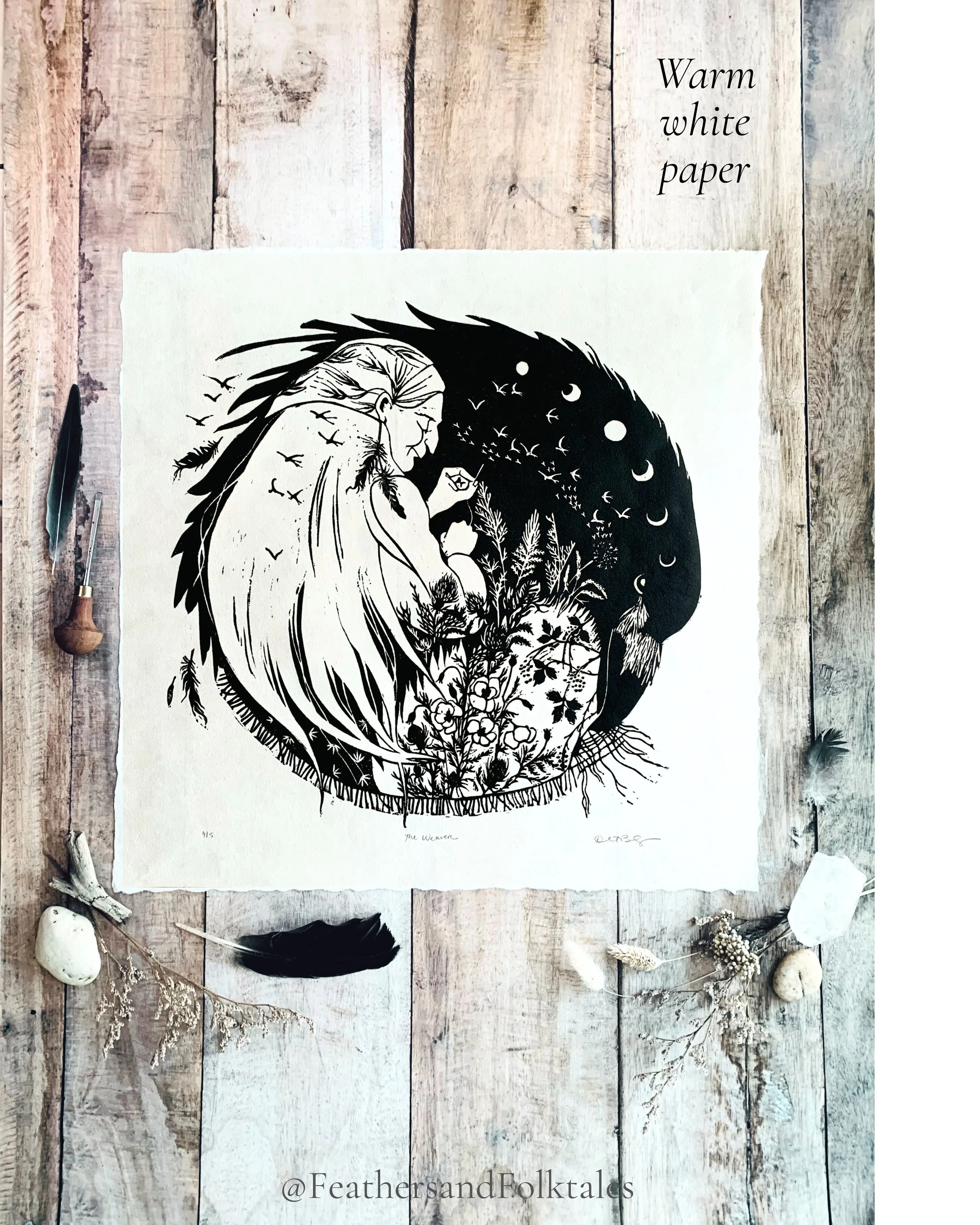 Weaver of the World linocut 18.jpg