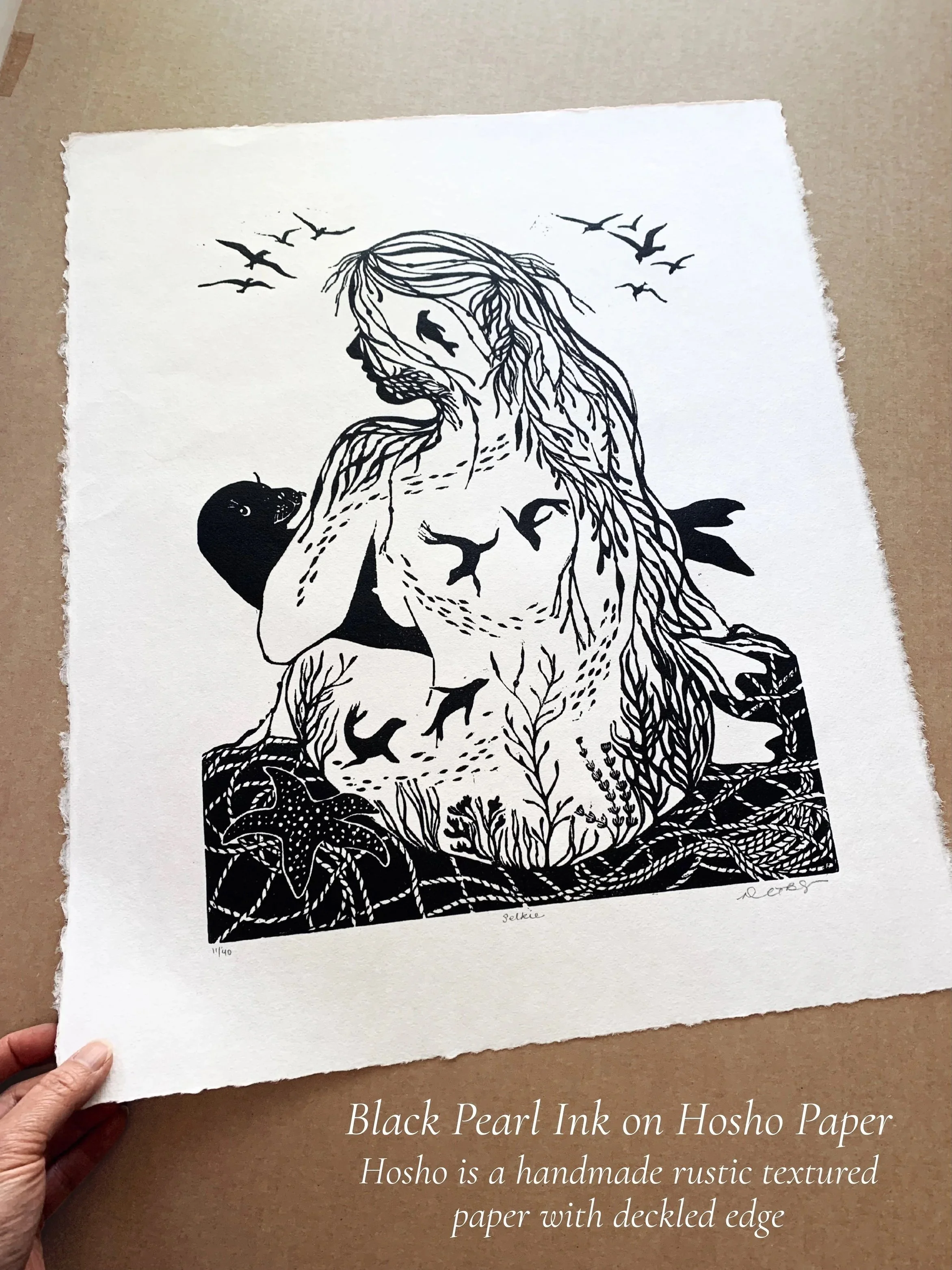 Black+Selkie+on+Hosho+Paper.jpg