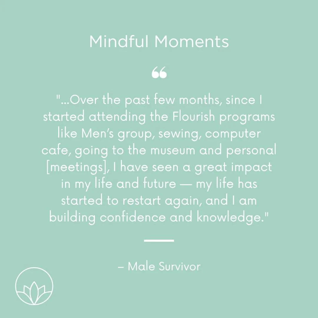 Sometimes, having the right space and support is where everything begins to shift.

#FlourishNI #MindfulMoments #mensactivities