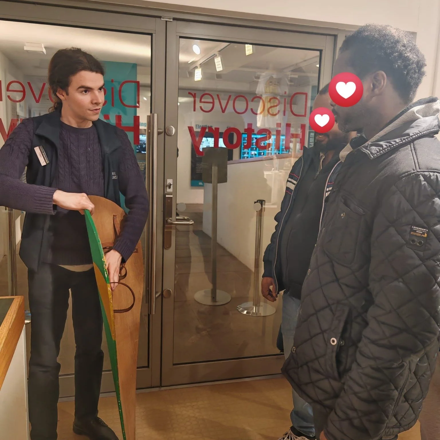 We have had some brilliant trips to the @ulstermuseum over the past few months with our Men&rsquo;s Connect group. As part of the Ulster Museum "Objects Tell Storie" ssessions, we have spent time exploring everything from ancient history to