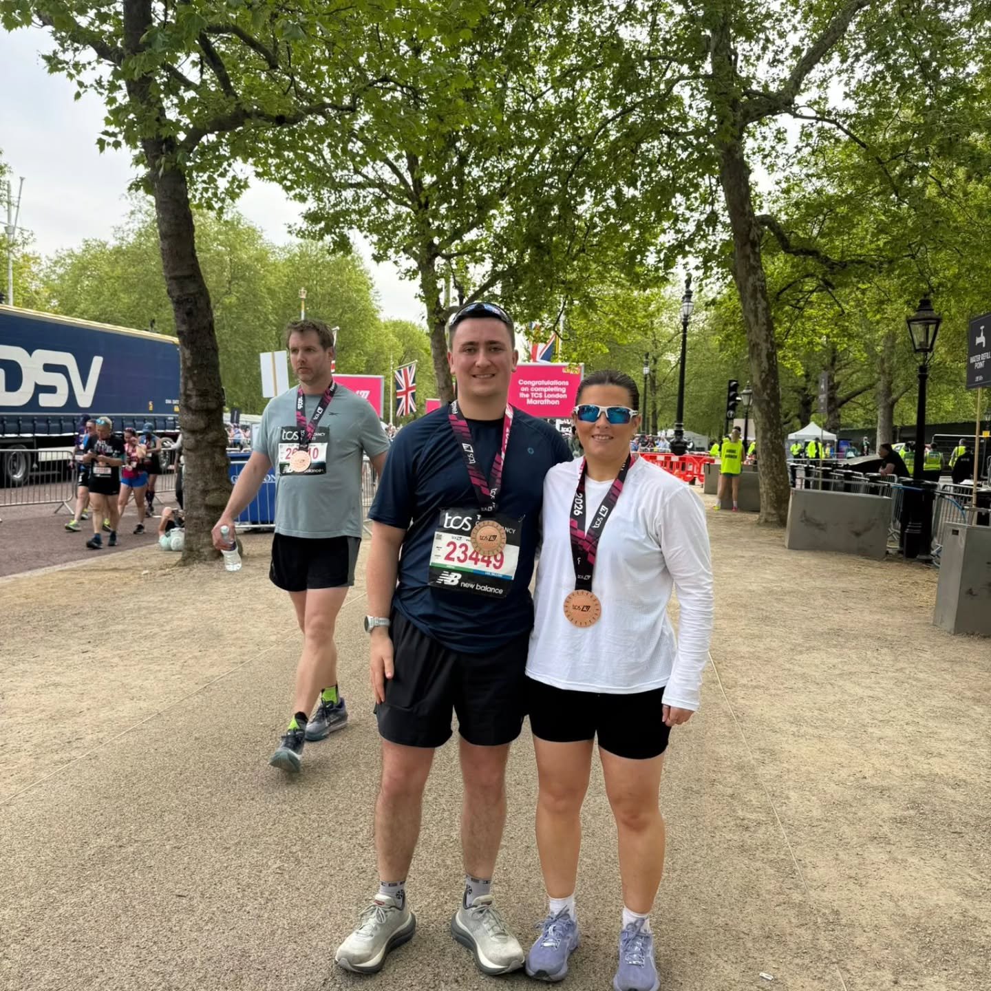 Steven and Christina &mdash; you did it! 🙌🥇 

26.2 miles completed on behalf of Flourish, and we couldn&rsquo;t be more proud.

Thank you for your commitment, strength, and heart throughout this journey 💚

#AchievementUnlocked #FlourishNI #Codec #