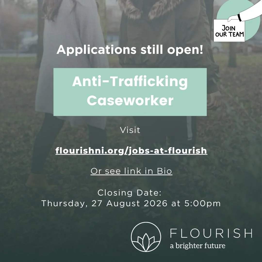 Thinking of applying for our Anti-Trafficking Caseworker role? 

Applications are still open to join our team in Belfast. You will play a vital part in our Help Hub service, delivering person centred care through open access drop in sessions, 1:1 app