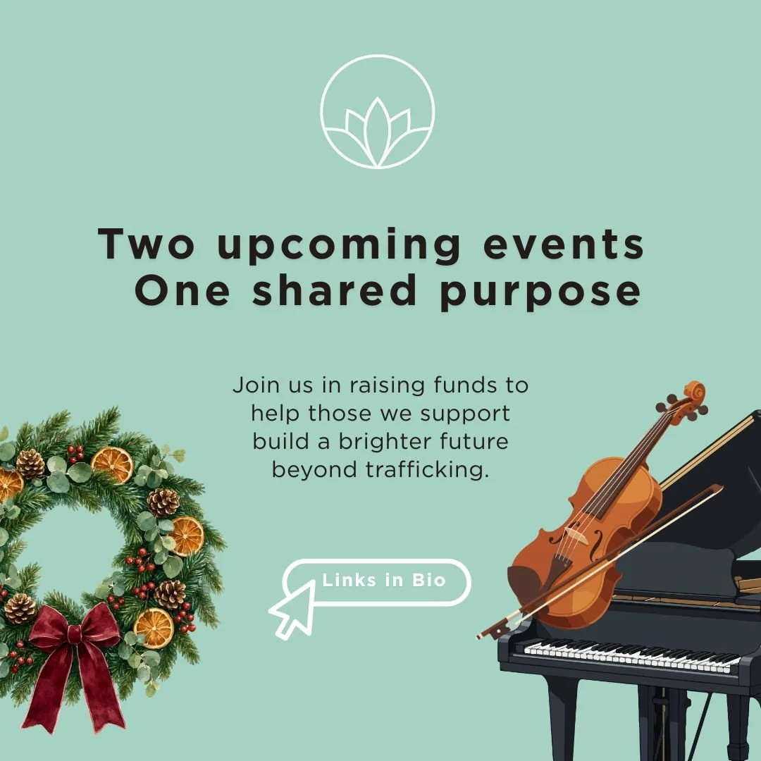 We have two upcoming fundraising events at Flourish, and we would love to see you there.

1. Resonance &ndash; Celebrating Shared Humanity Through Music

Join us for a special evening of music in support of Flourish, with acclaimed violinist Naomi Hi