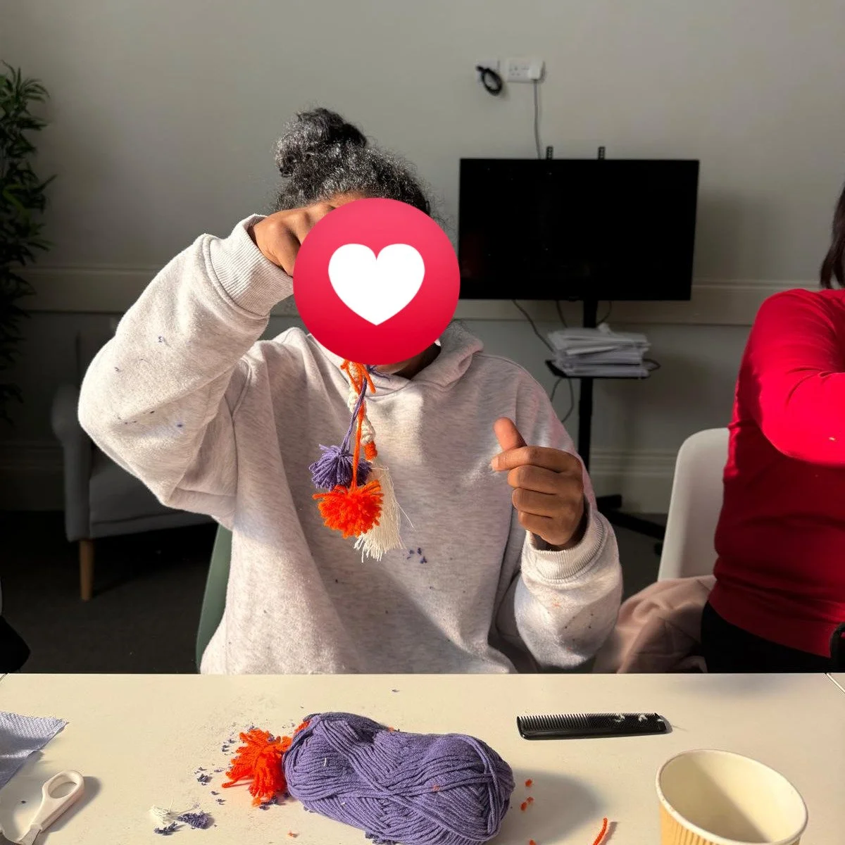 Our women's group recently enjoyed a fantastic survivor-led creative session, where participants learned how to make their very own colourful macram&eacute; keyrings!

Throughout the session, everyone had the opportunity to explore different knotting
