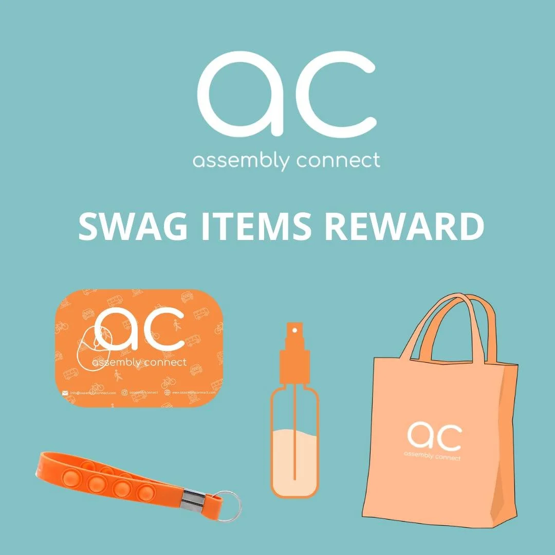 ✨ New Reward Alert! ✨

Check out our newest reward coming soon to GoMassCommute. You can now redeem your points for exclusive Assembly Connect swag 🎉

🎁 Available items include:
&bull; Mouse Pad
&bull; Screen Cleaner
&bull; Pop Bubble Wrist Keychai
