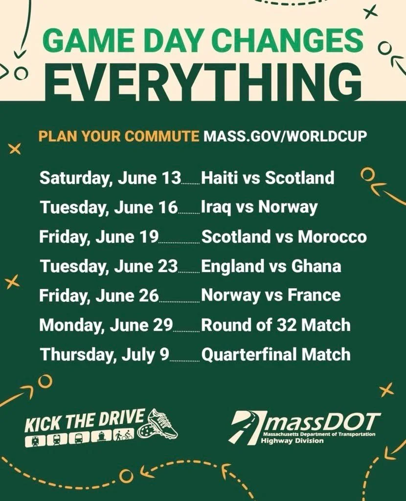 ⚽ The first World Cup match day is almost here!

You don&rsquo;t have to be near the stadium to feel the impact - roads across the region will be busier than usual on game days. Plan ahead and make your commute easier.

If you live or work in Assembl
