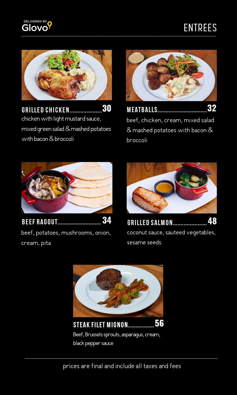 Strada West Menu Strada Menu β Strada