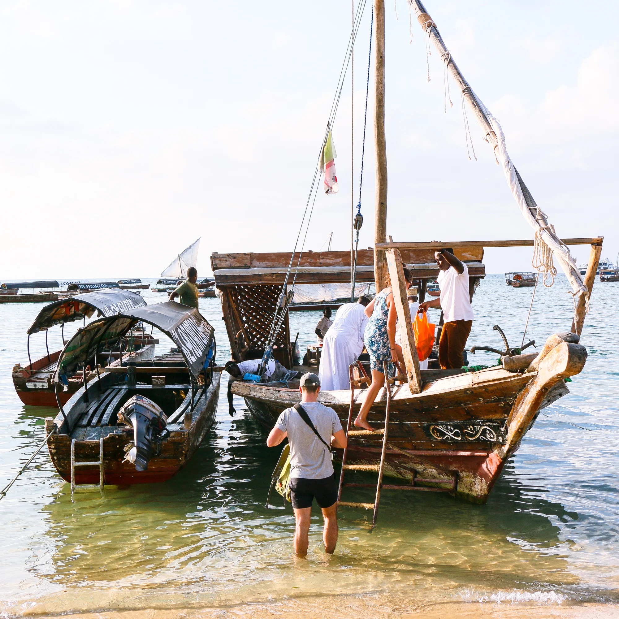 Sunset dhow cruise Stone Town Zanzibar