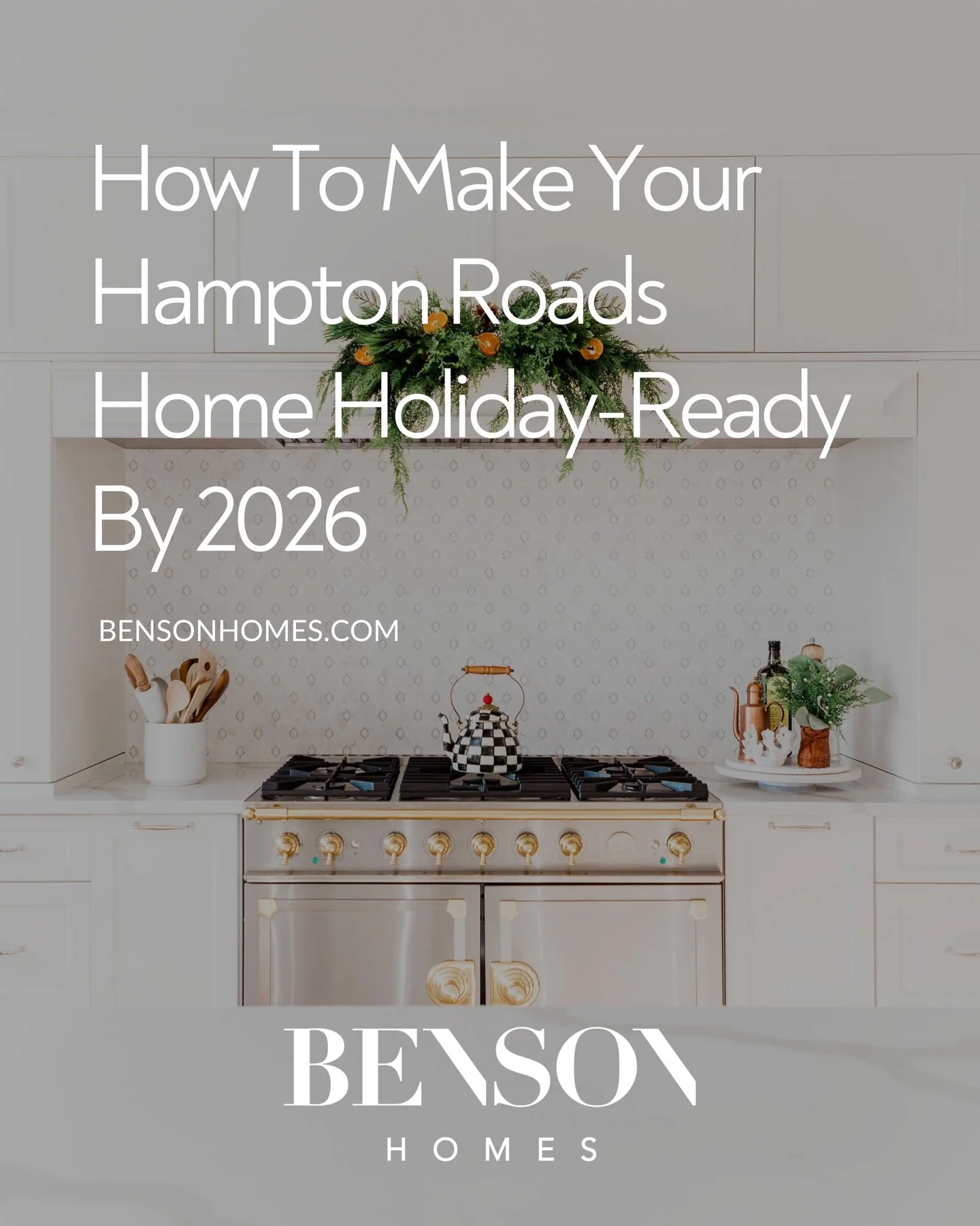 The holidays have a way of showing us what&rsquo;s working in our homes&hellip; and what isn&rsquo;t. ✨

If you&rsquo;ve ever thought &ldquo;next year, I want this to feel different,&rdquo; now is the time to start planning.

Read our latest blog on 