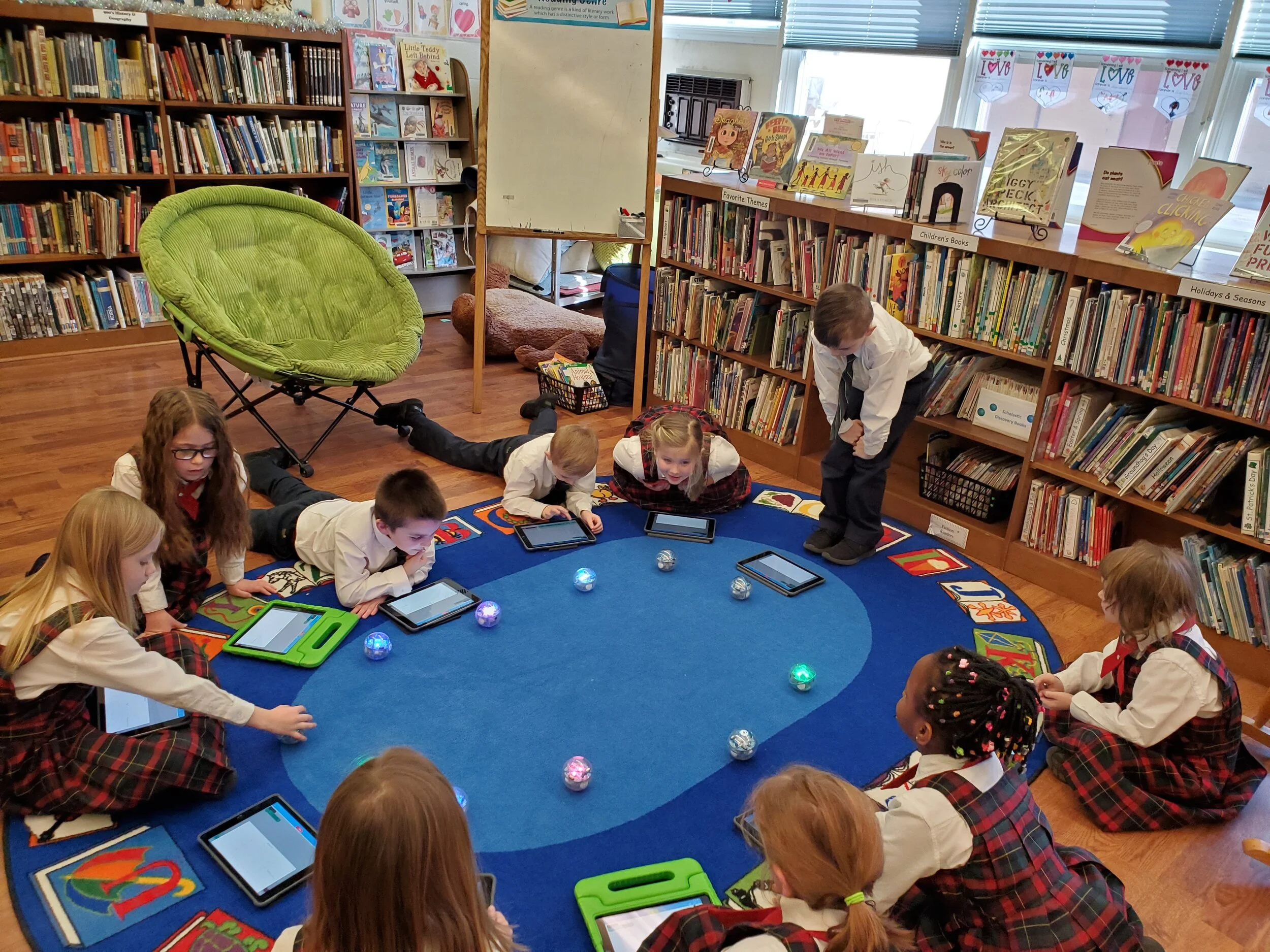 STREAM, Coding Robots, and the Hour of Code Event