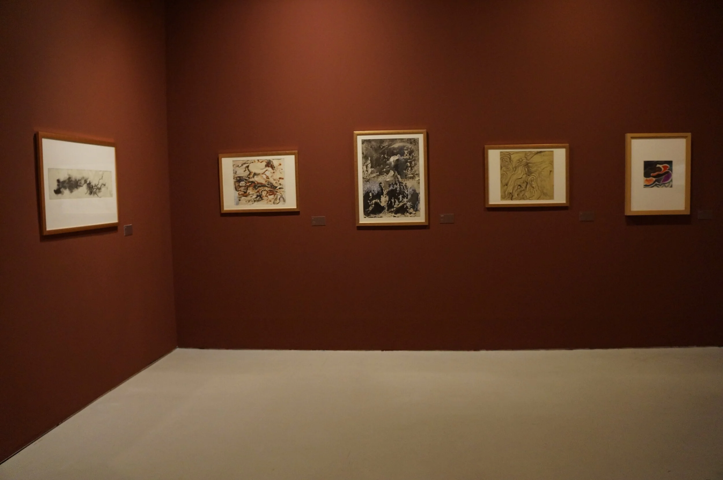 80年代创作的独幅水印