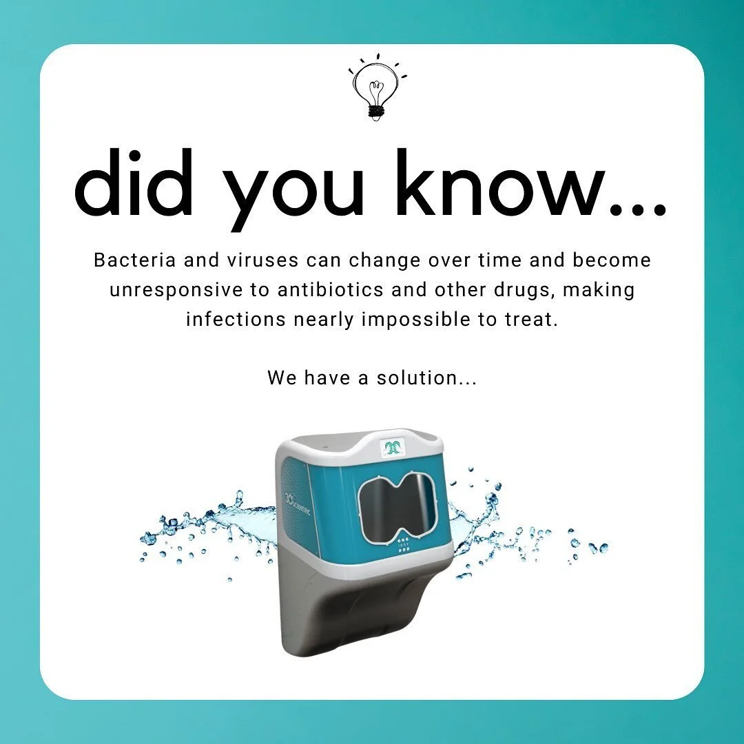 It&rsquo;s World Antimicrobial Awareness Week! This campaign improves awareness and understanding of AMR. At @3oescientific we aim to solve this issue with our patented ozone technology and water spray used in Iggy. Our goal is to prevent AMR and tre