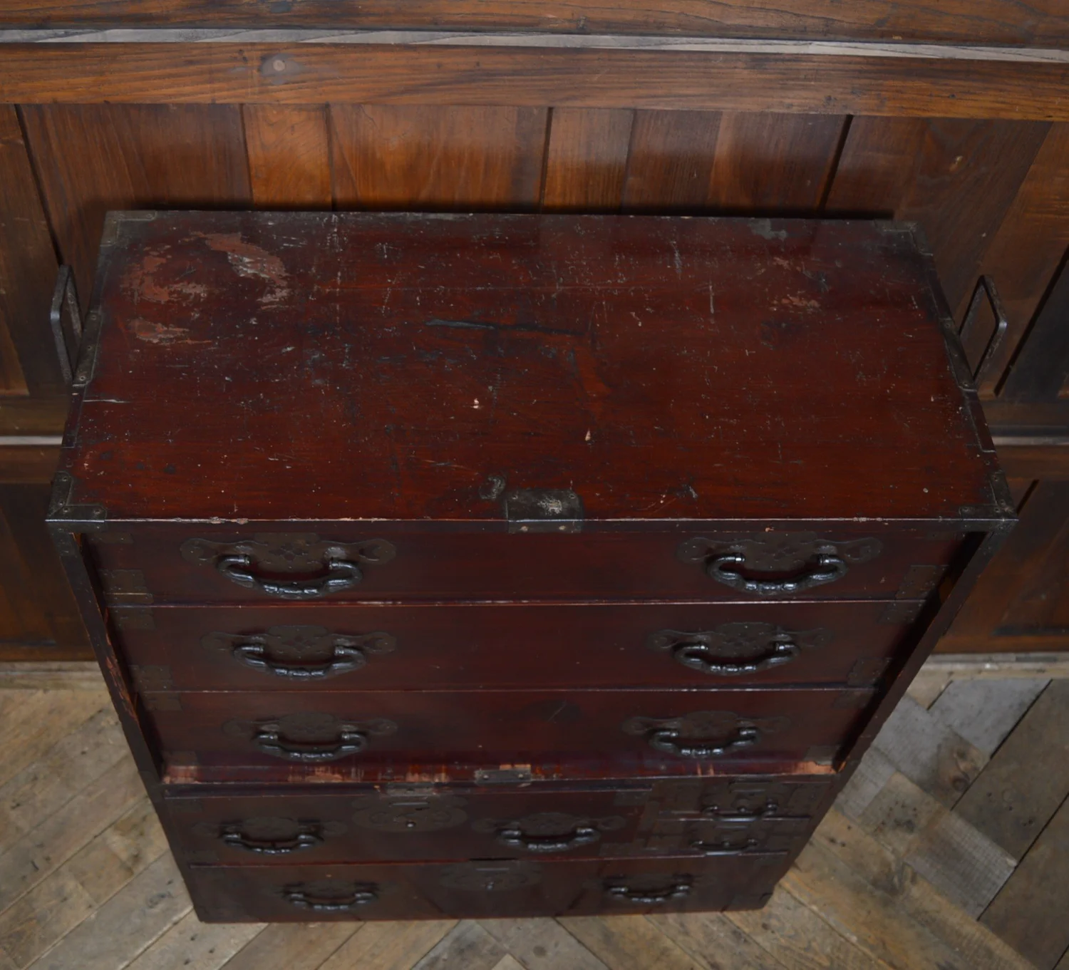 Vintage Japanese Tansu Chest - SAI2920 — Sinclairs Antiques
