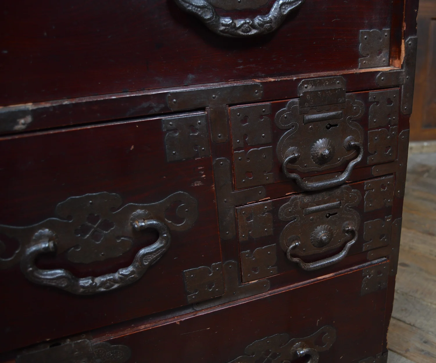 Vintage Japanese Tansu Chest - SAI2920 — Sinclairs Antiques