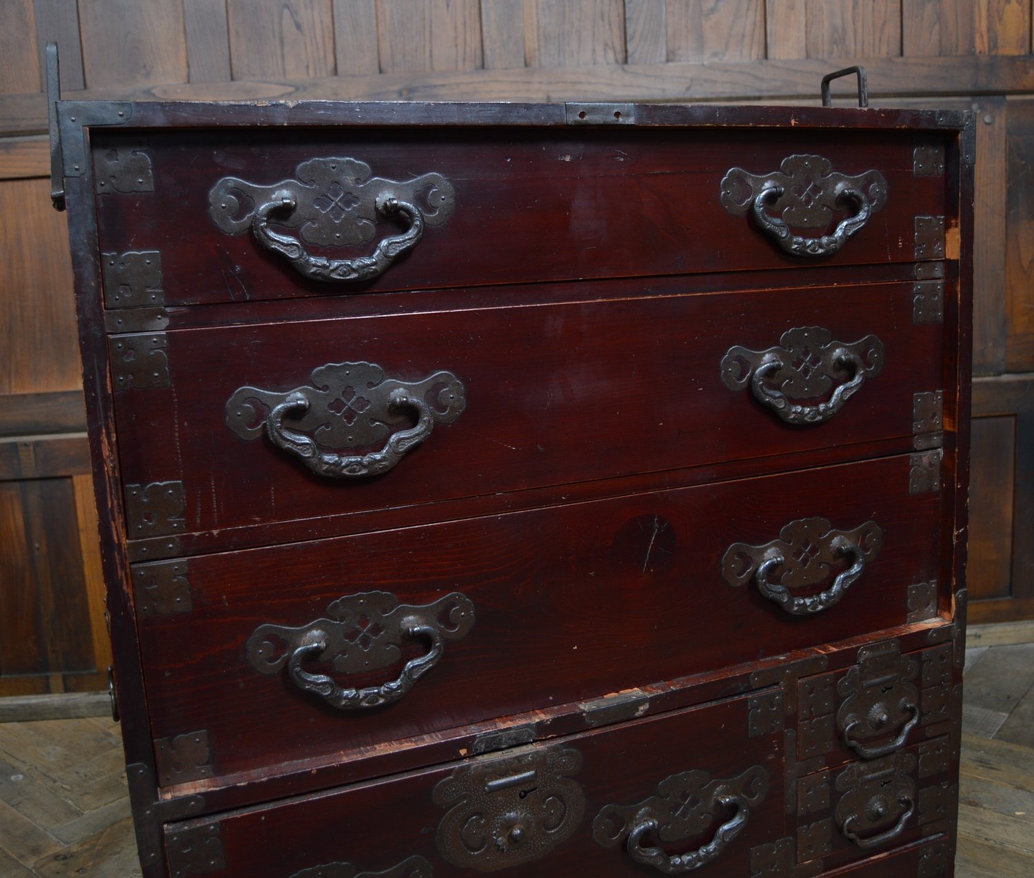 Vintage Japanese Tansu Chest - SAI2920 — Sinclairs Antiques