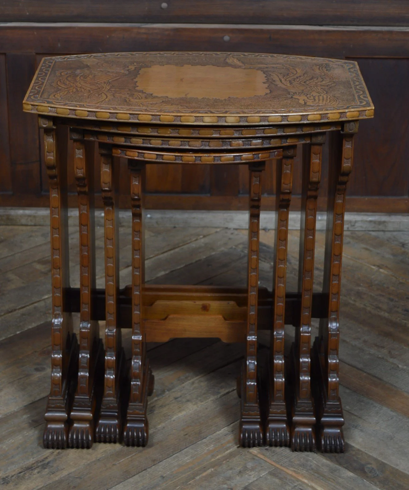 Oriental Nest Of Four Tables - SAI3354