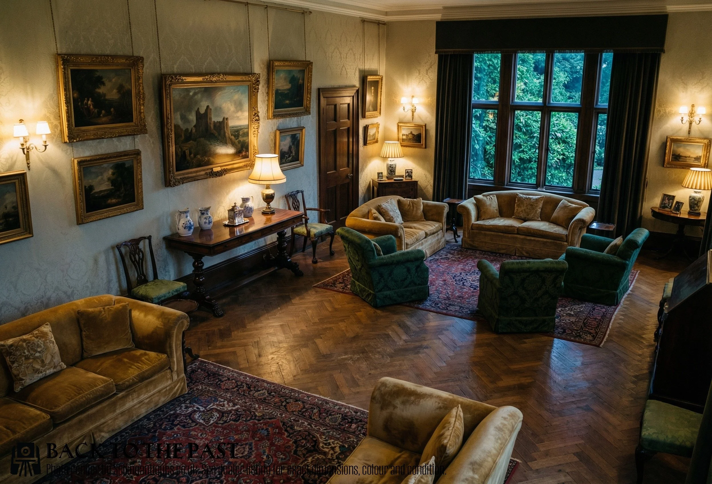 William IV Rosewood Library / Side Table - SAI2873