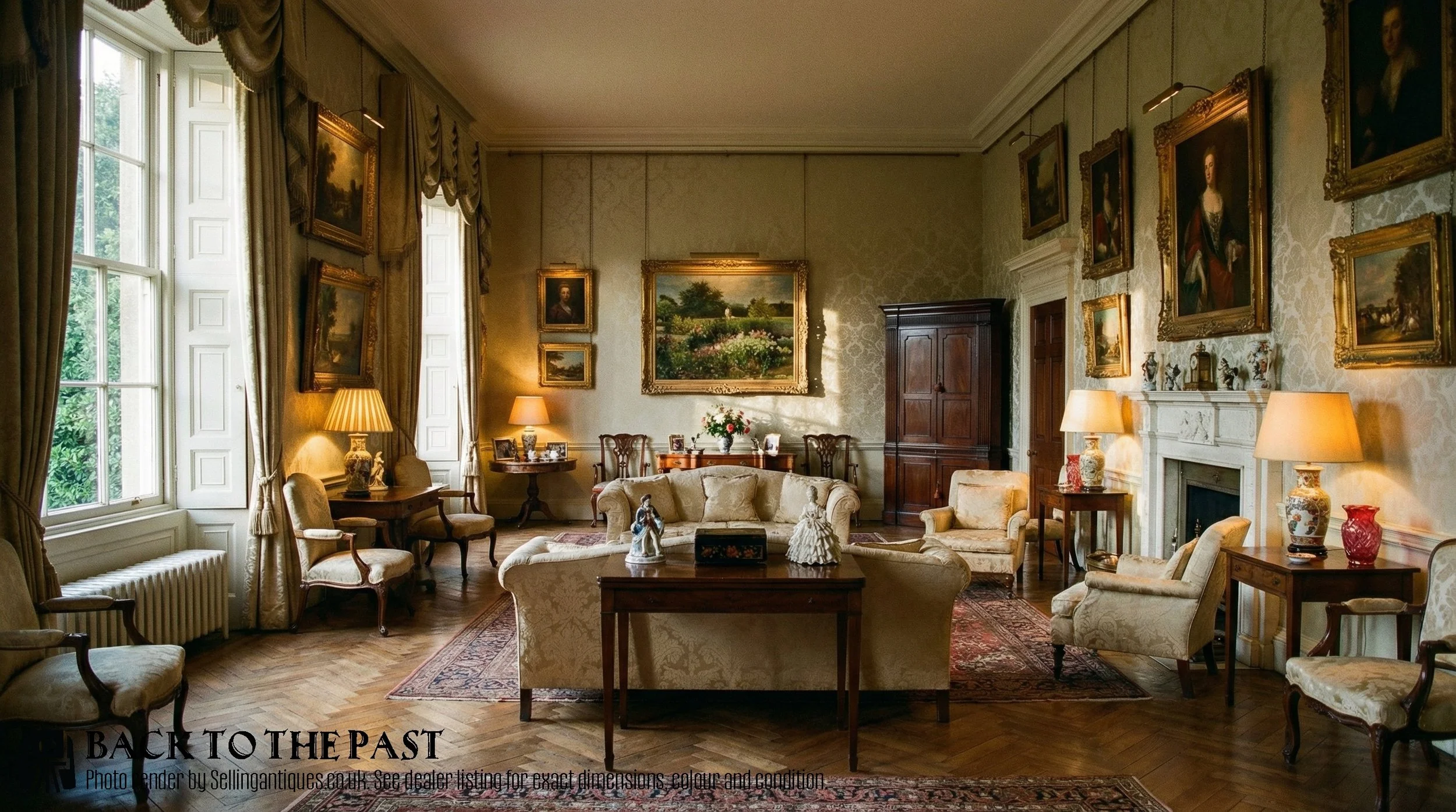 Georgian Mahogany Corner Cabinet - SAI2010