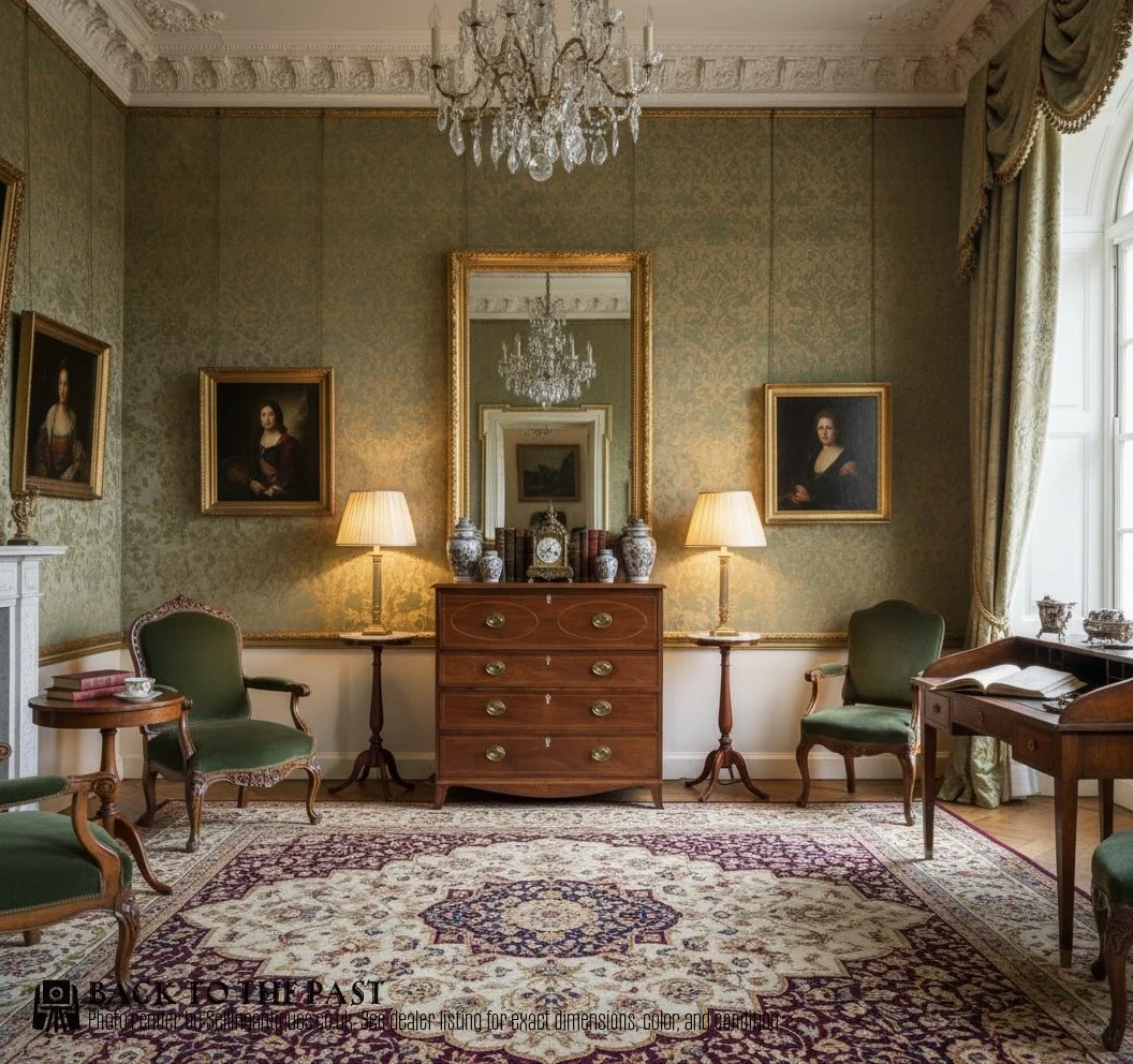 Regency Mahogany Secretaire Chest - SAI2935