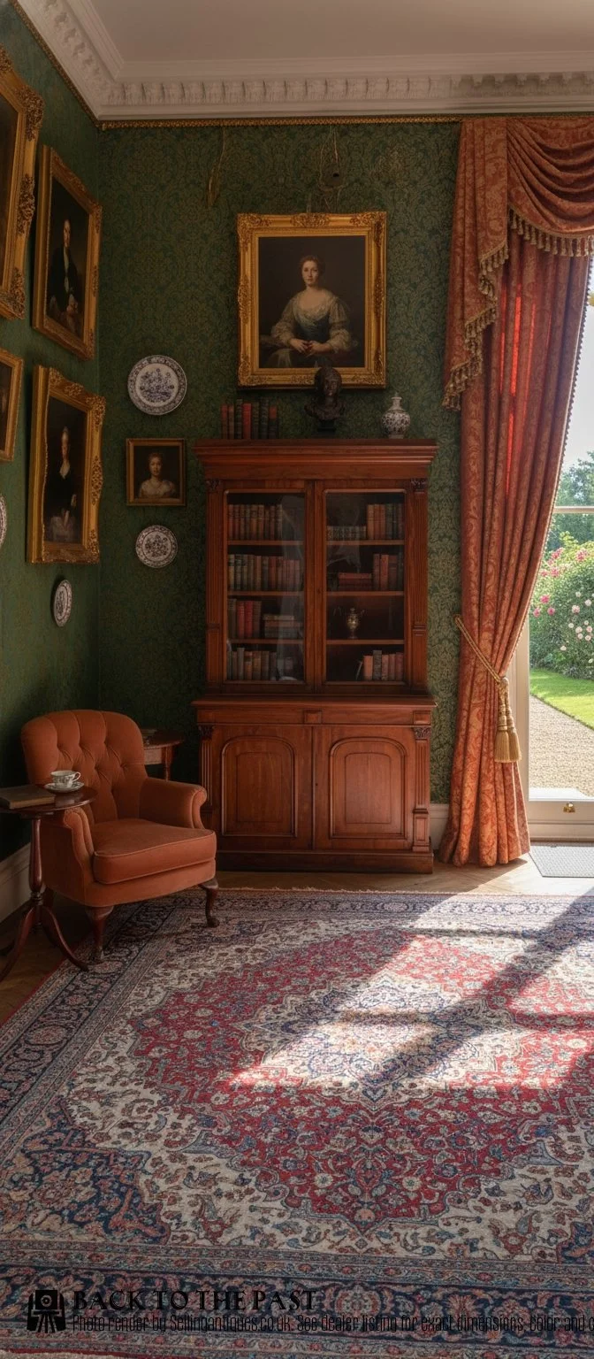 Victorian Mahogany Bookcase - SAI2758