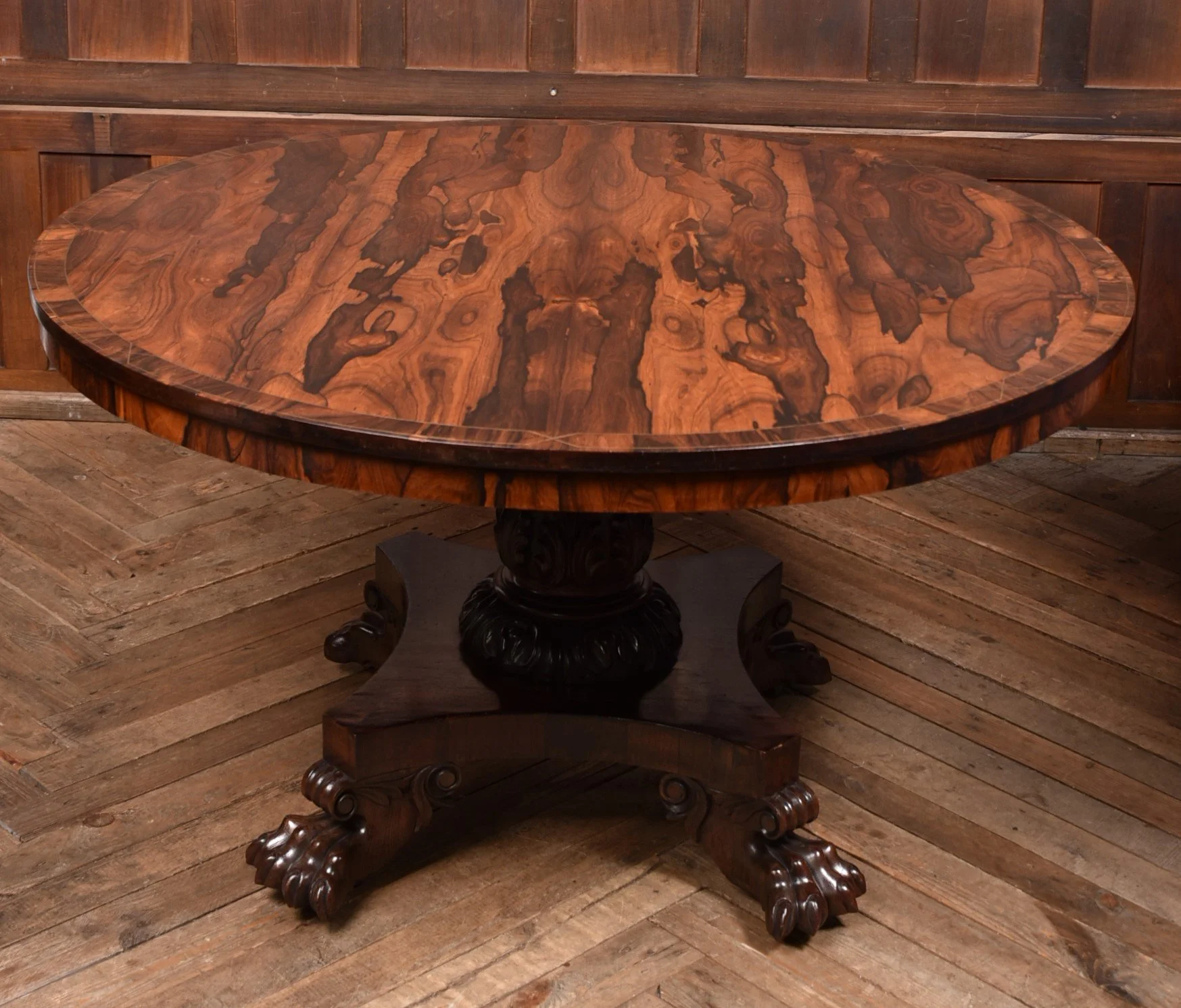 Victorian Rosewood Snap-top Table - SAI3951