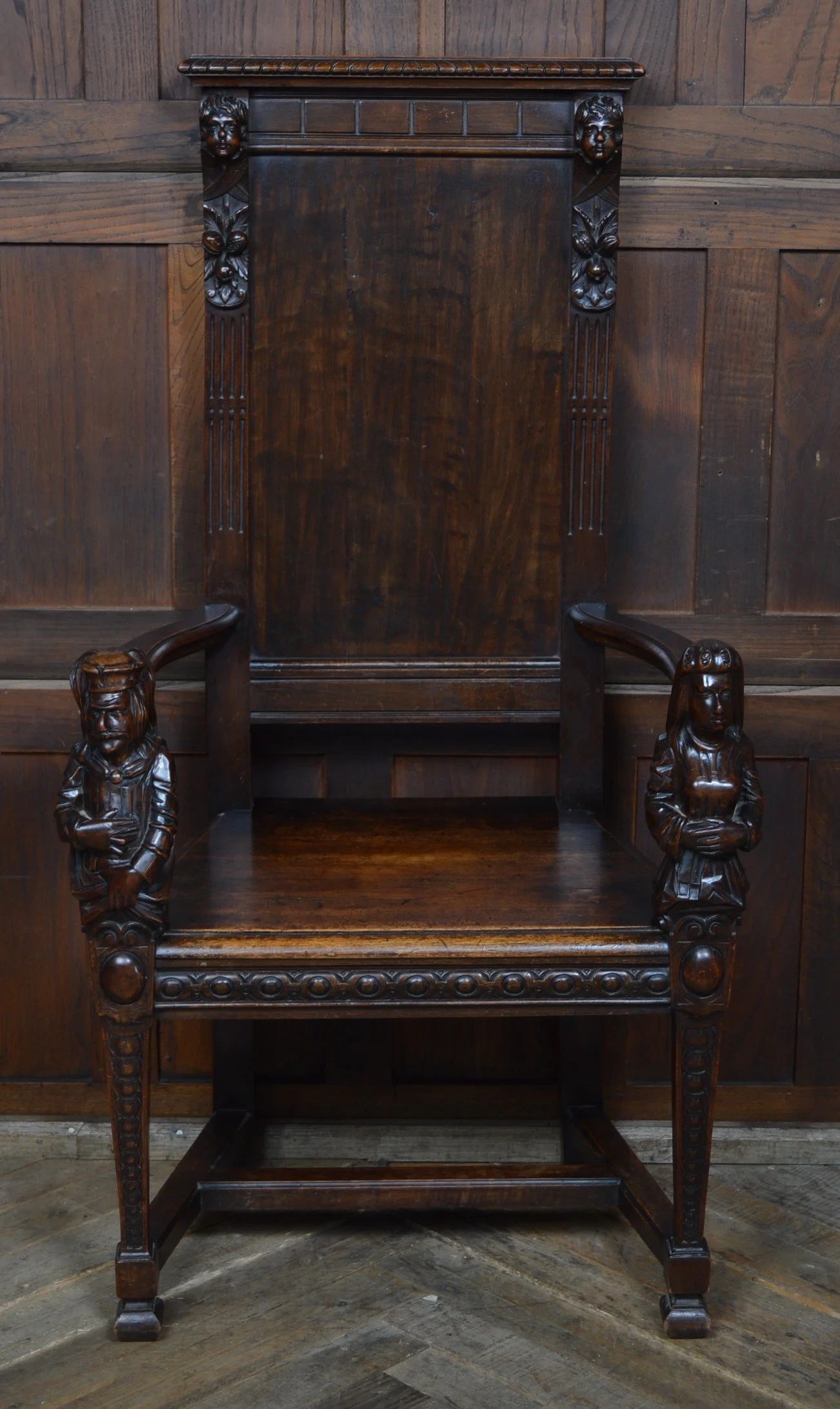 Victorian Fruitwood Hall Chair - SAI3488