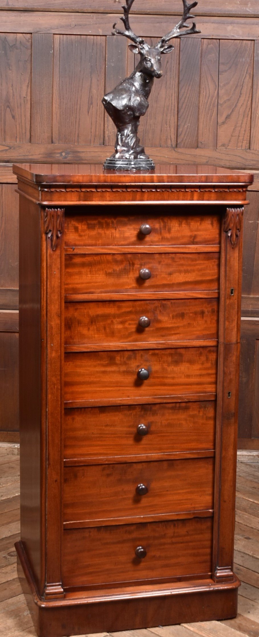 Victorian Mahogany Wellington Chest - SAI3900